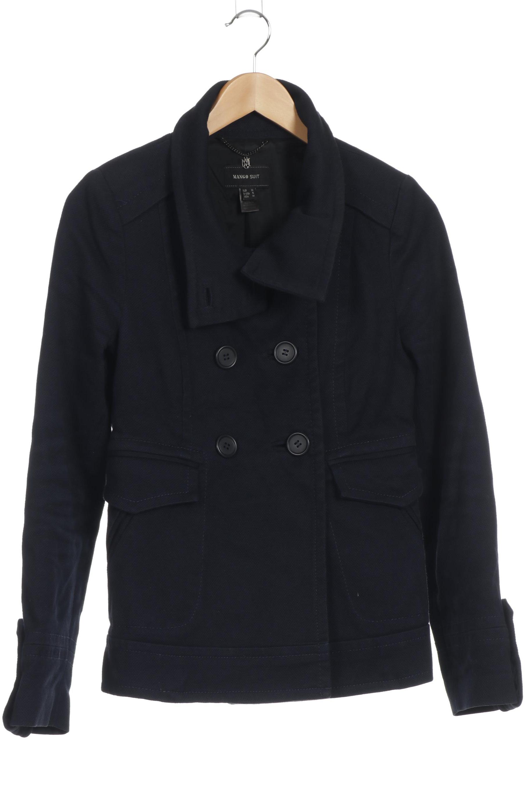 

Mango Damen Jacke, blau, Gr. 38