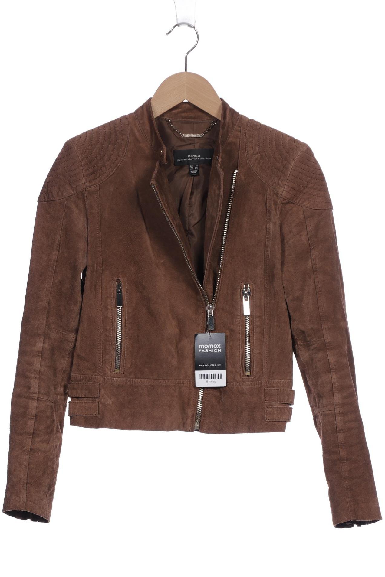 

Mango Damen Jacke, braun, Gr. 34