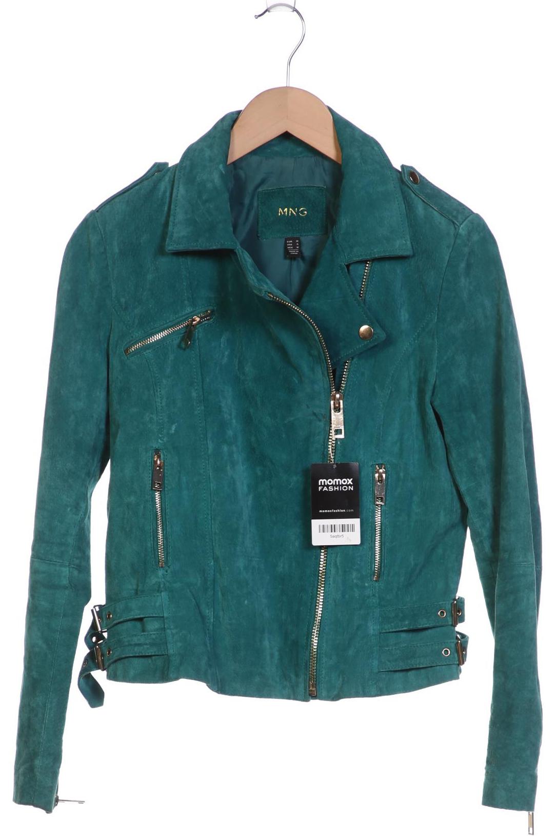 

MANGO Damen Jacke, türkis