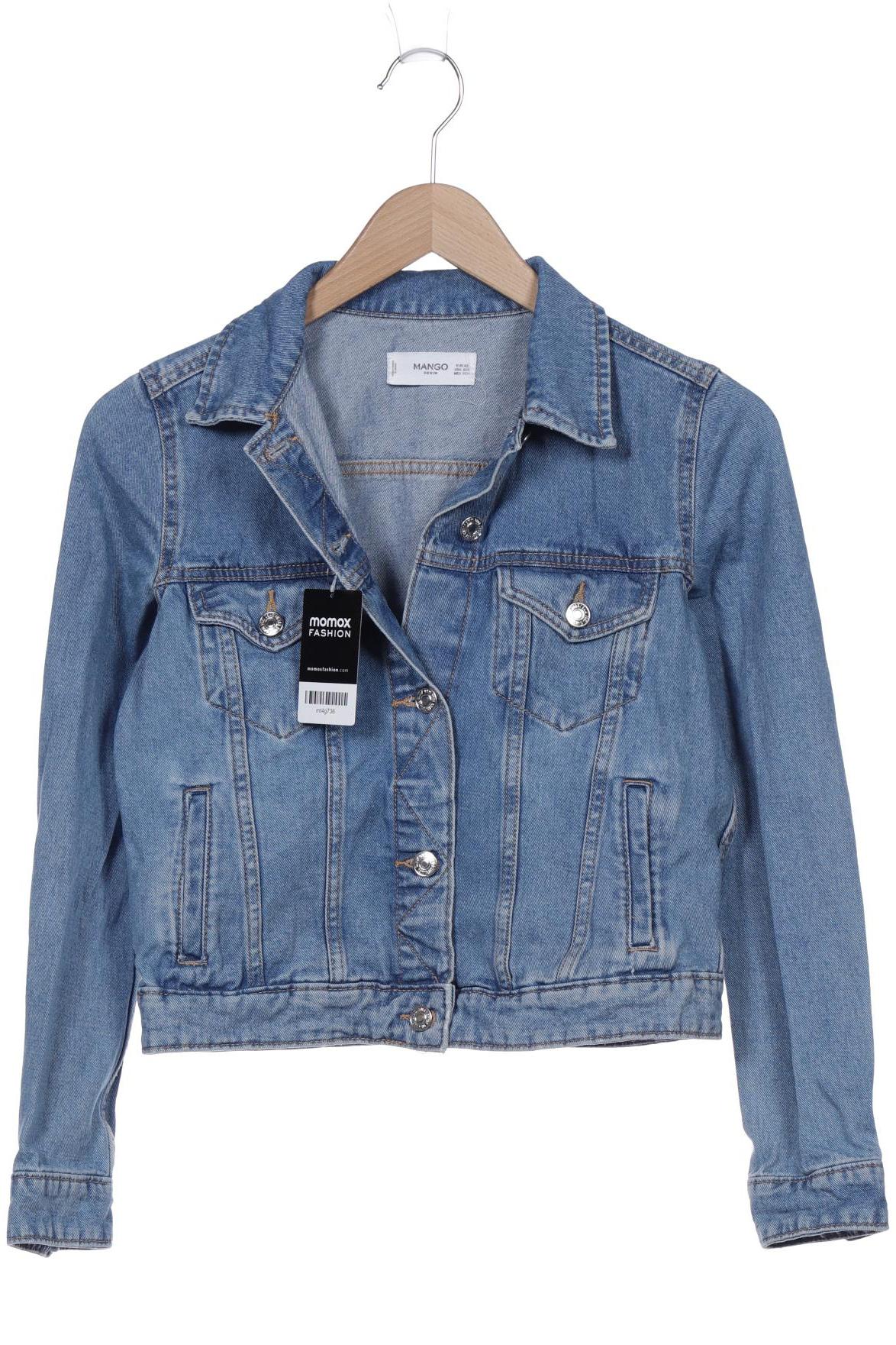 

Mango Damen Jacke, blau, Gr. 34