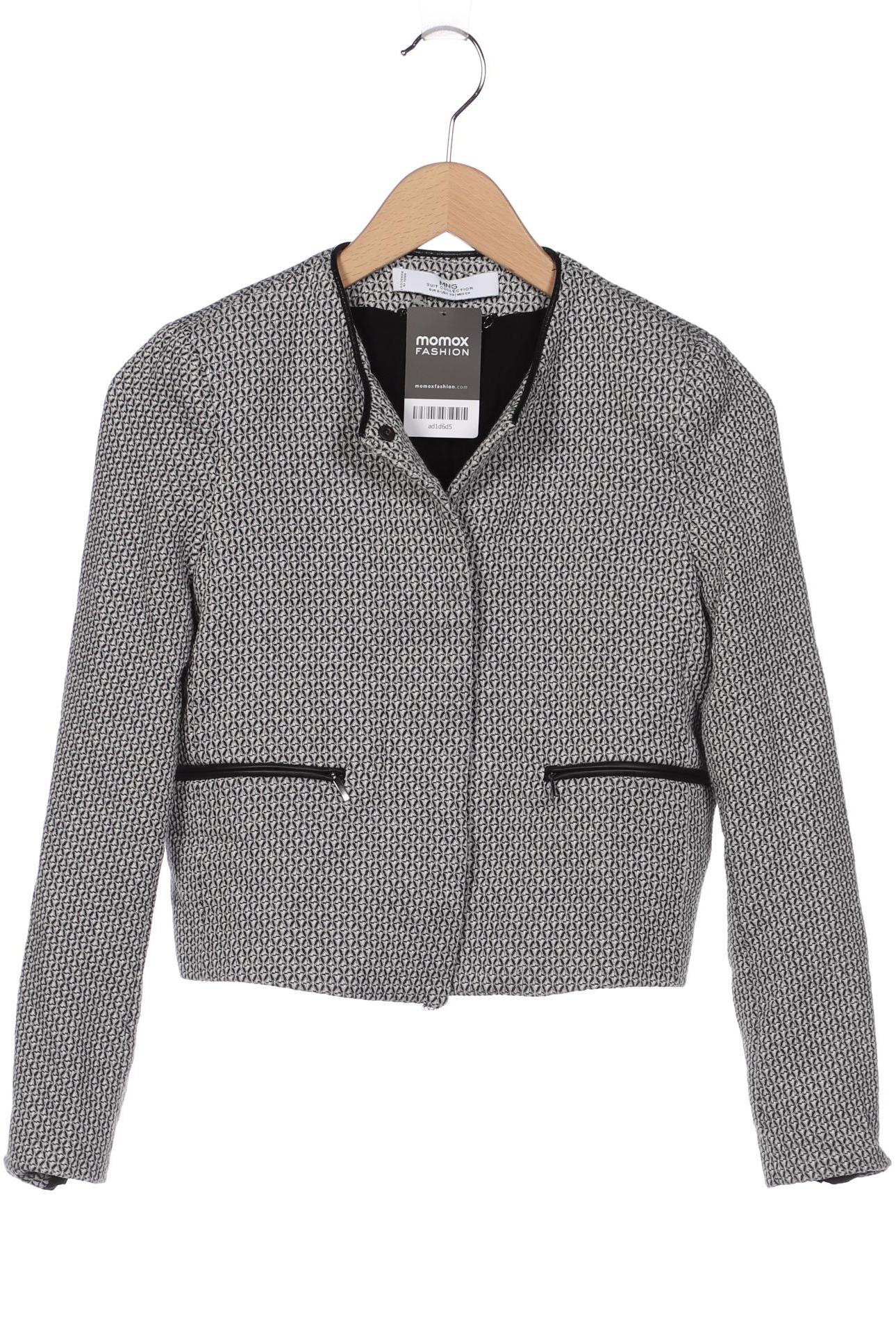 

Mango Damen Jacke, grau, Gr. 36