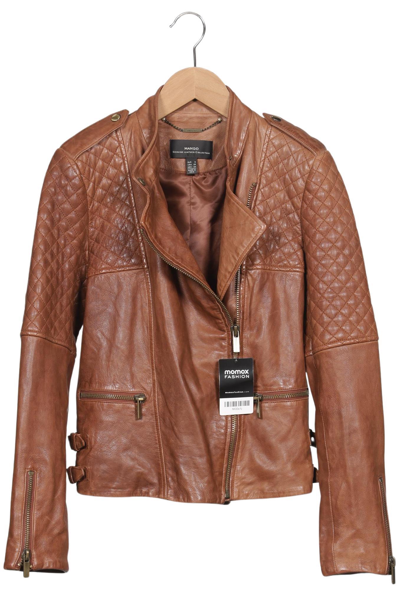 

Mango Damen Jacke, braun, Gr. 36