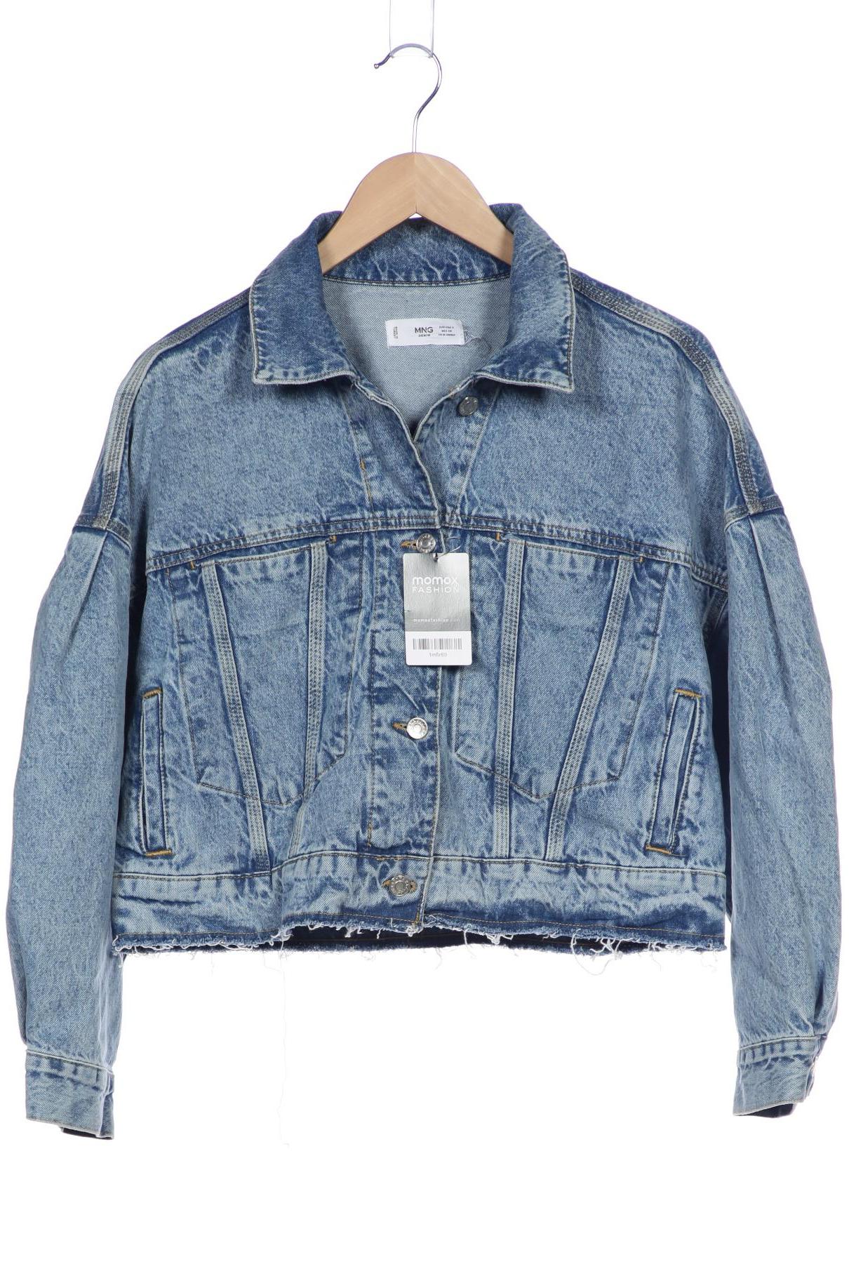 

Mango Damen Jacke, blau, Gr. 36