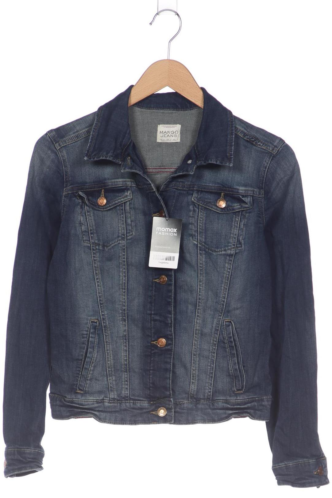 

Mango Damen Jacke, blau, Gr. 38