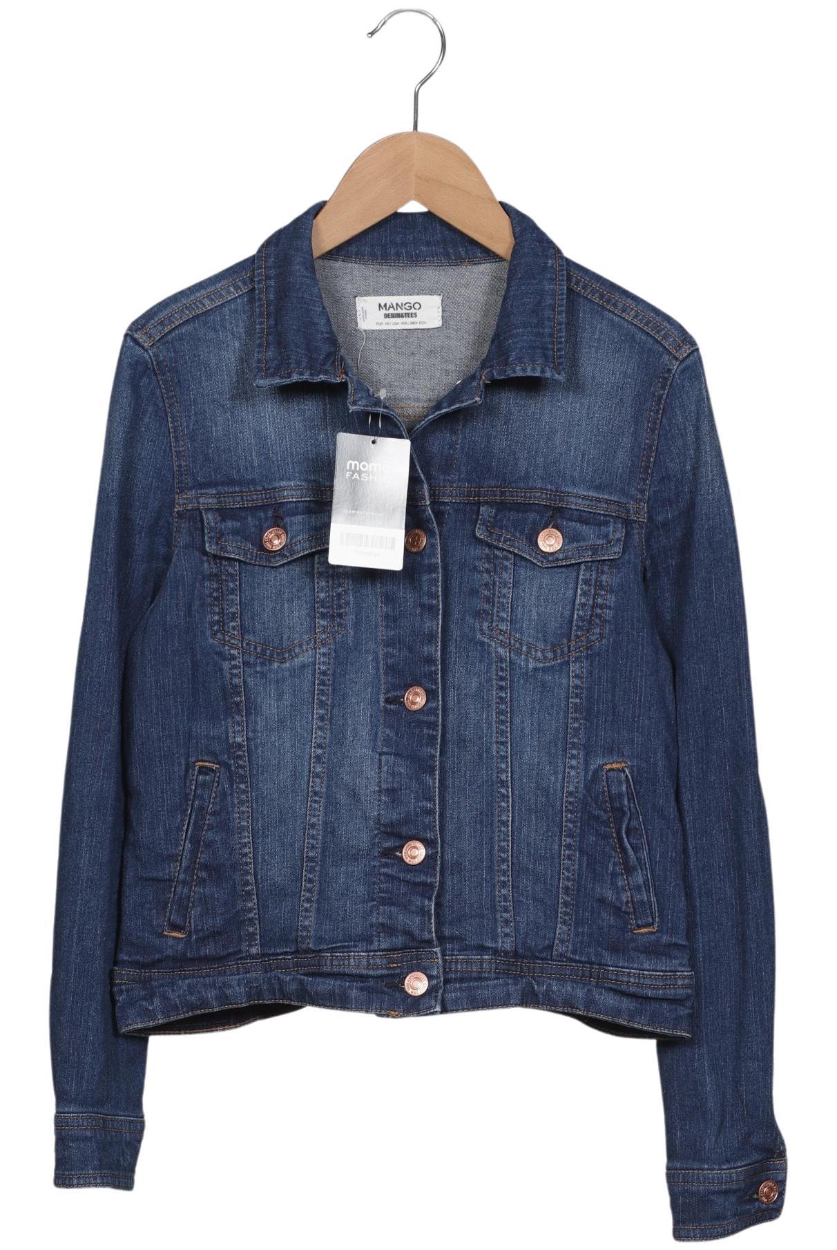 

Mango Damen Jacke, blau, Gr. 34