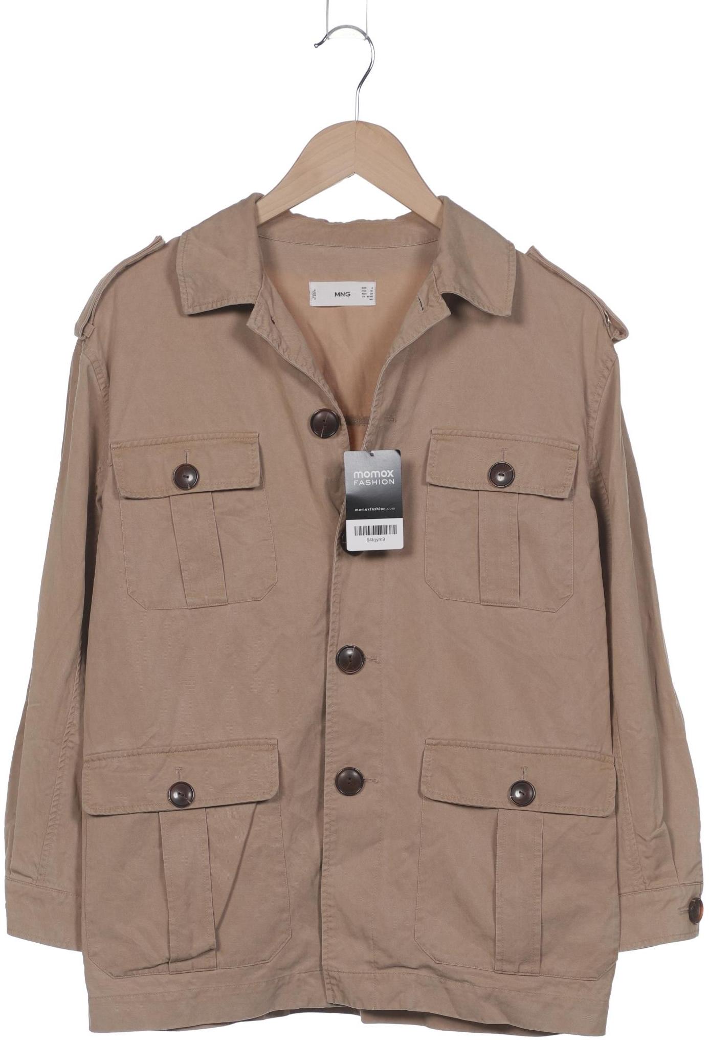 

Mango Damen Jacke, beige, Gr. 36