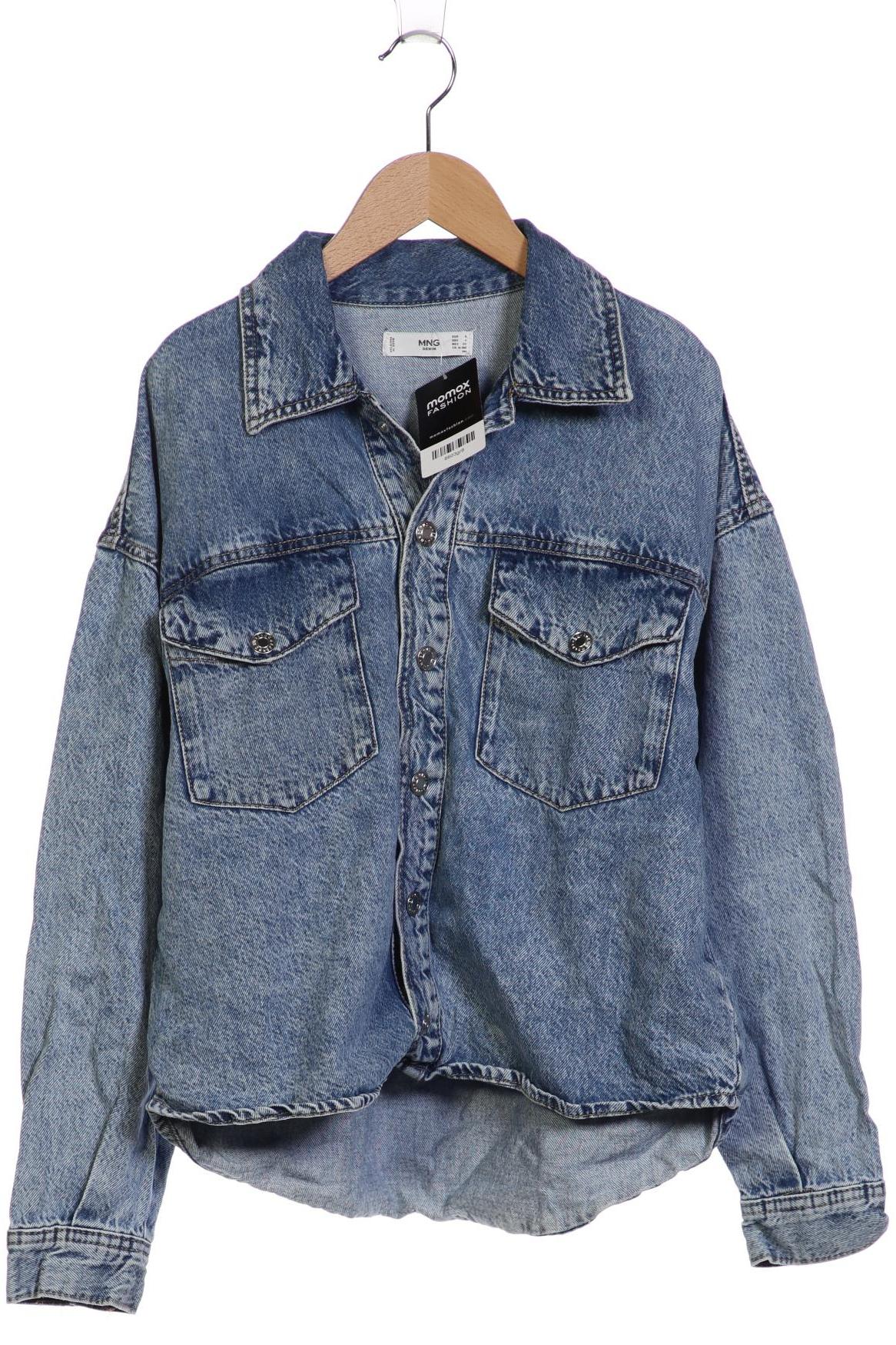 

Mango Damen Jacke, blau, Gr. 36