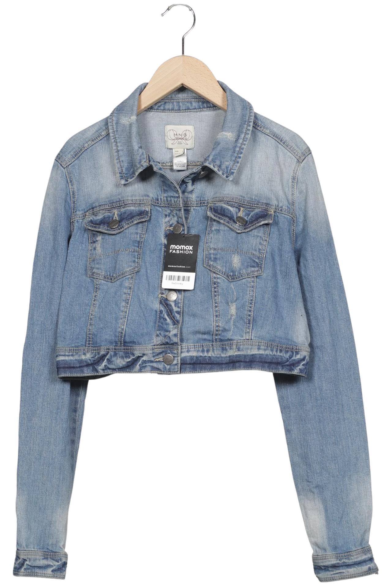 

Mango Damen Jacke, hellblau, Gr. 42