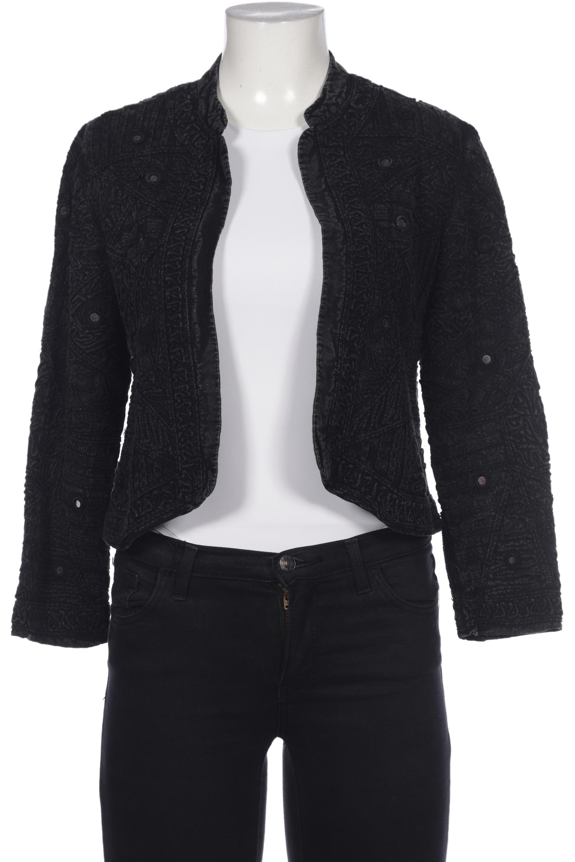 

MANGO Damen Jacke, schwarz