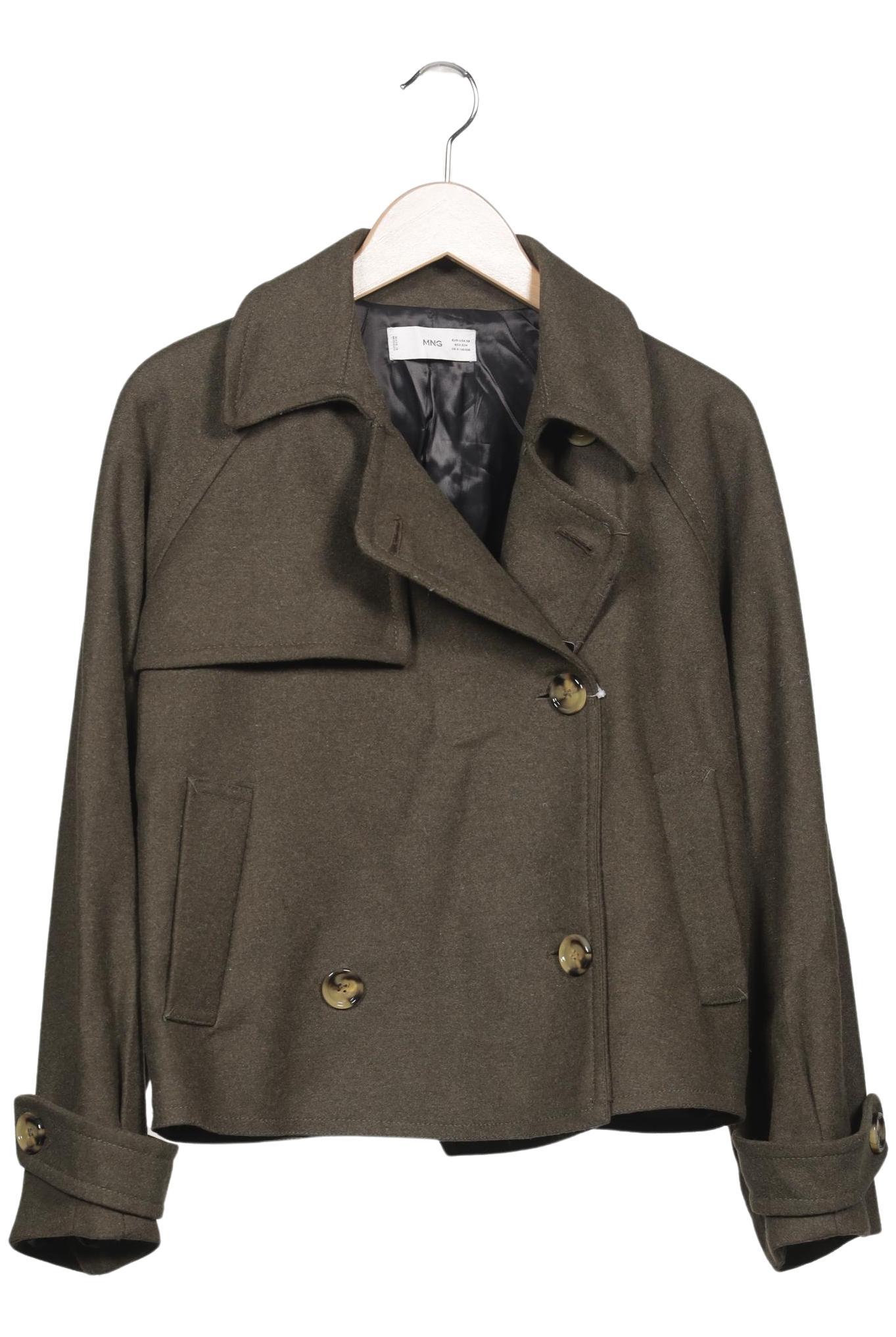 

Mango Damen Jacke, grün, Gr. 34