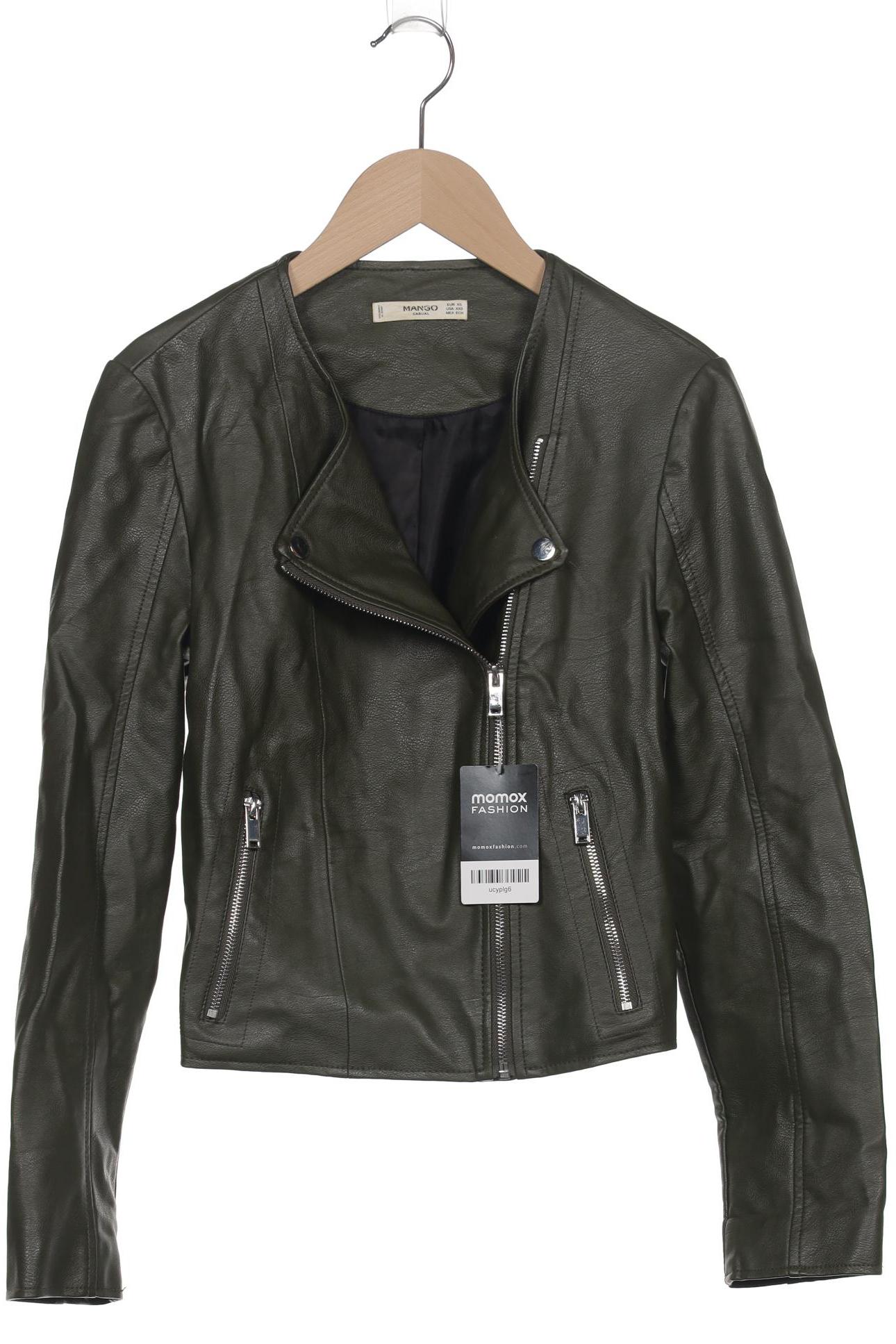 

Mango Damen Jacke, grün, Gr. 34