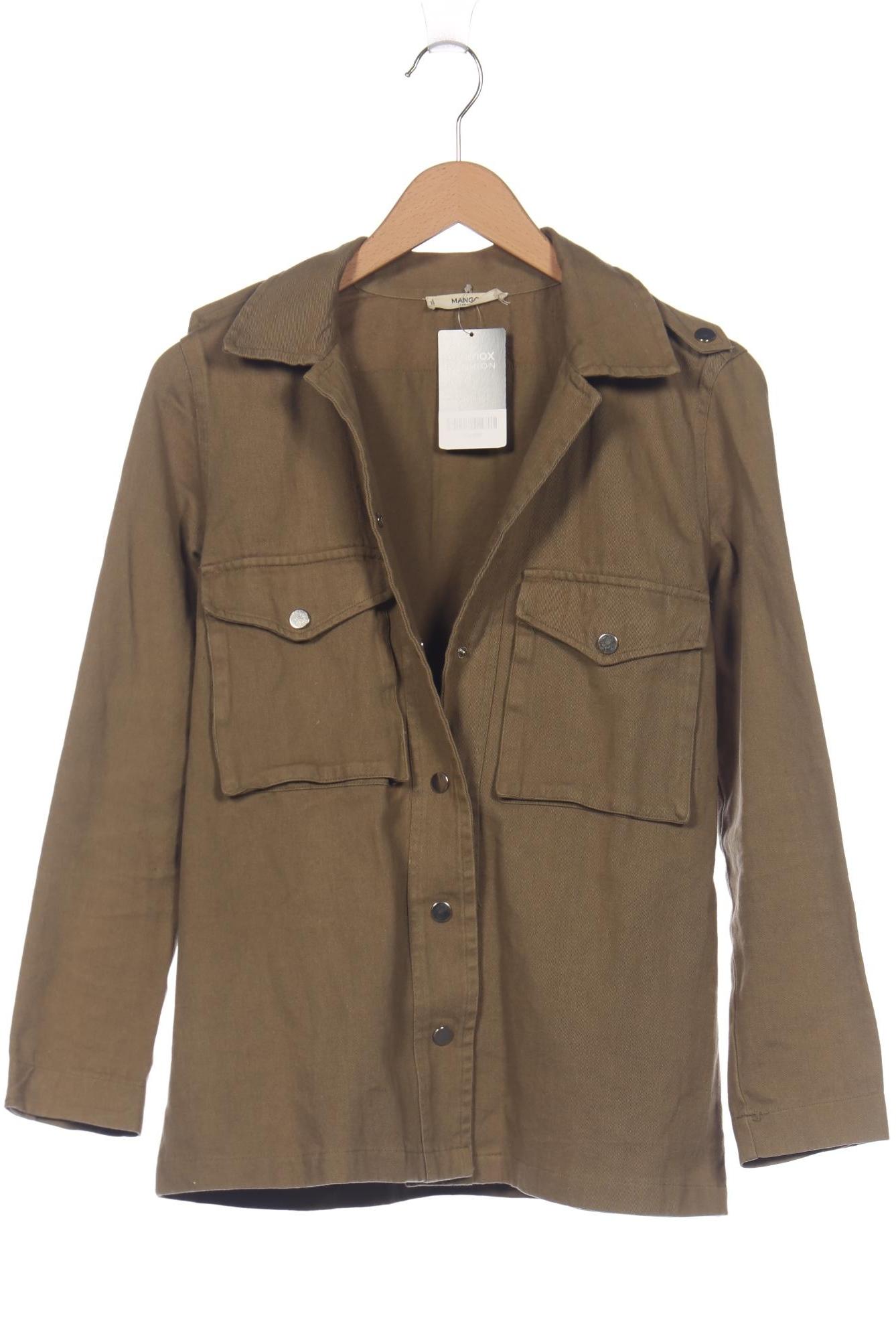 

Mango Damen Jacke, grün, Gr. 34