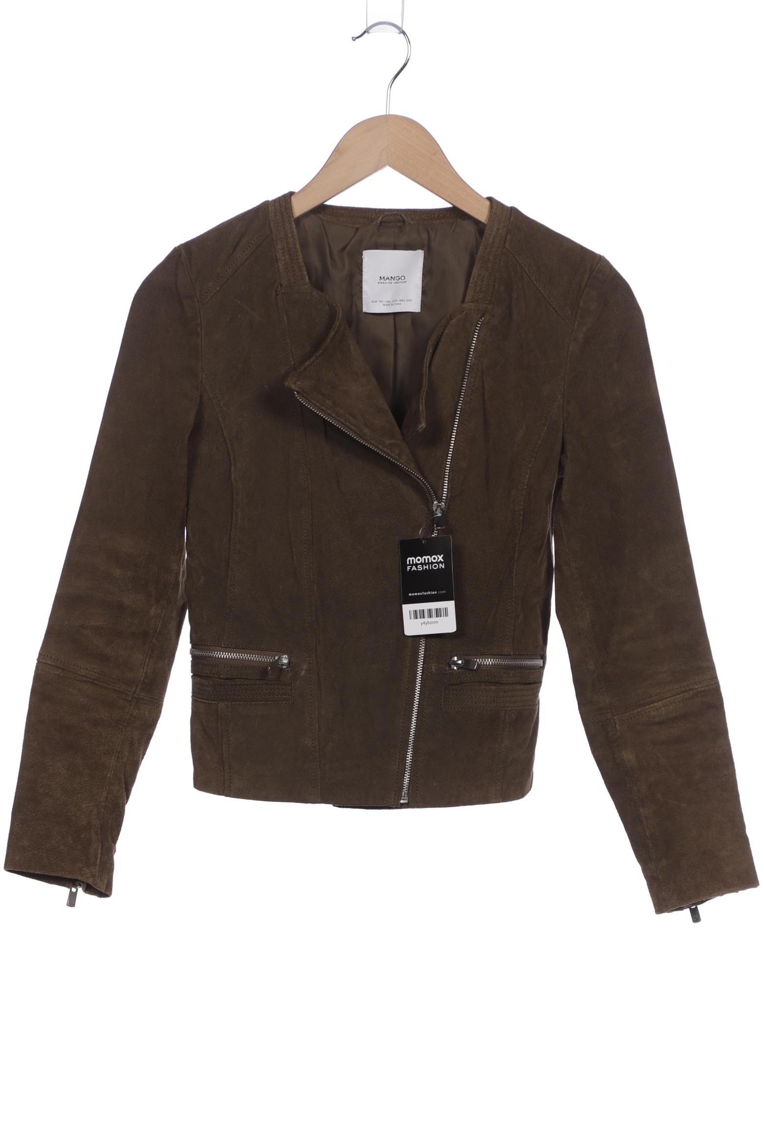 

Mango Damen Jacke, grün, Gr. 34