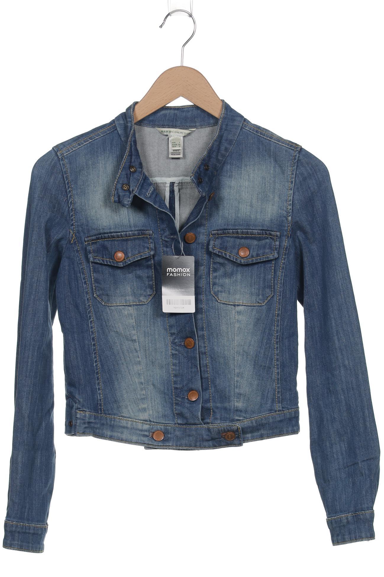 

Mango Damen Jacke, blau, Gr. 36