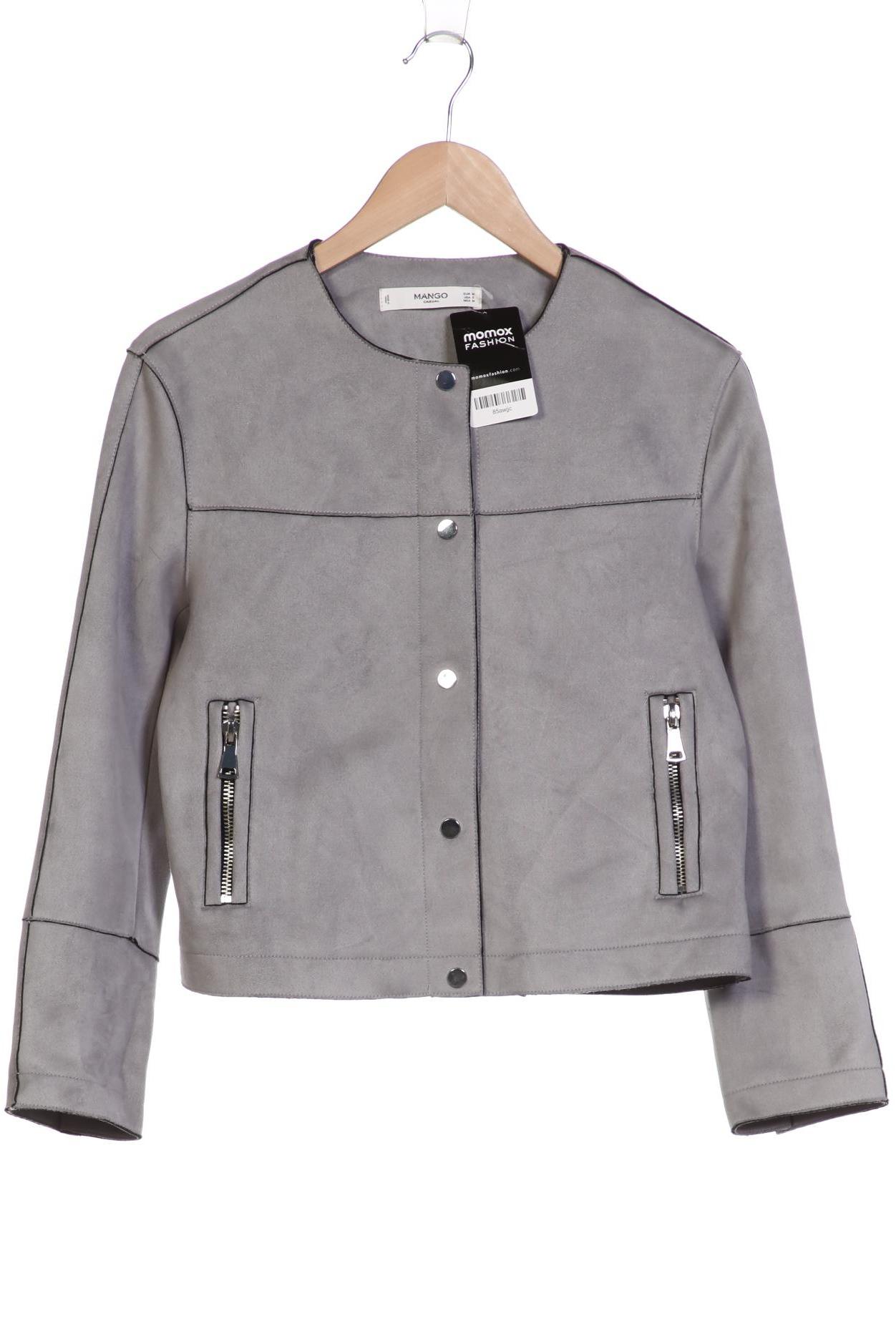 

Mango Damen Jacke, grau, Gr. 38