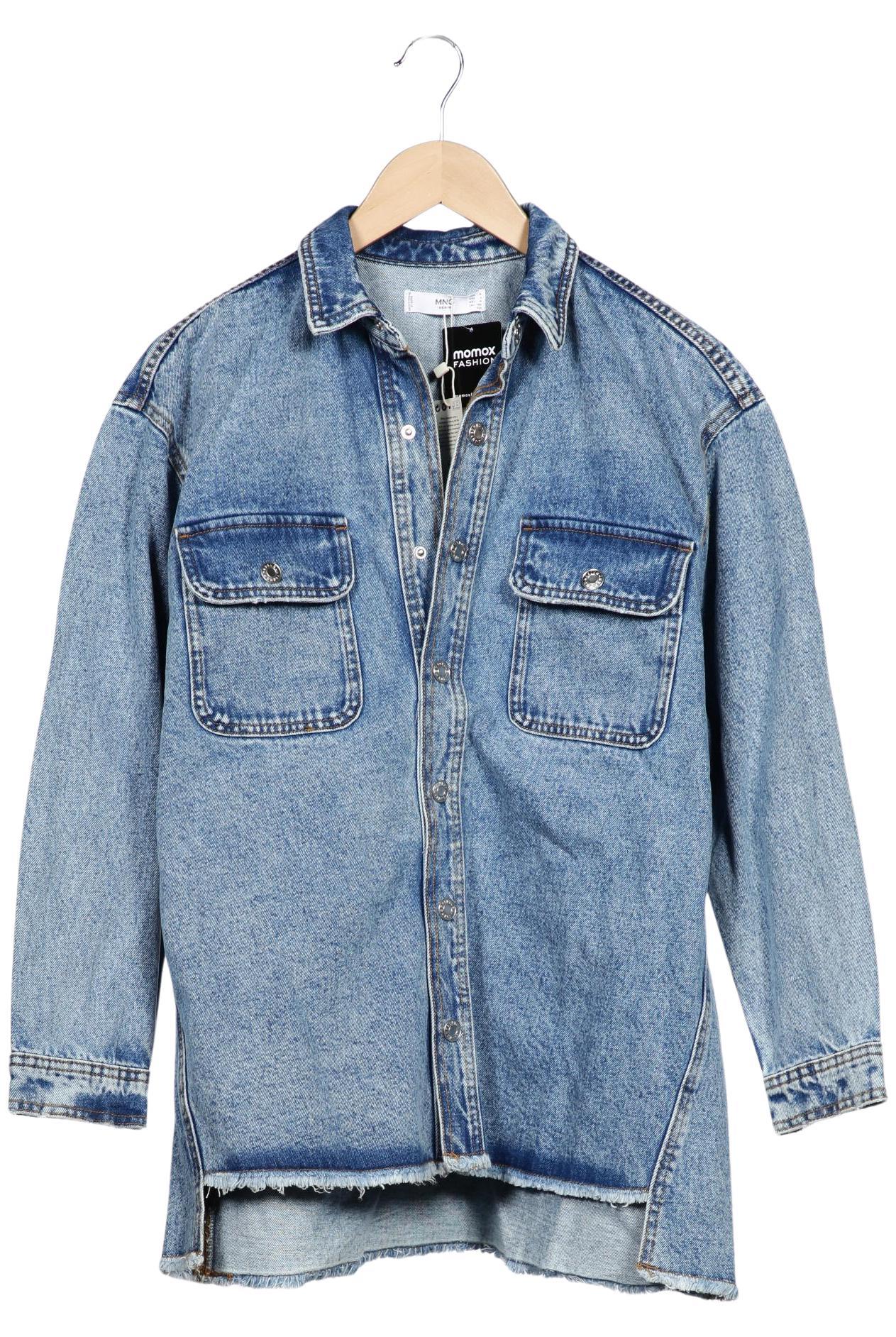 

Mango Damen Jacke, blau, Gr. 38