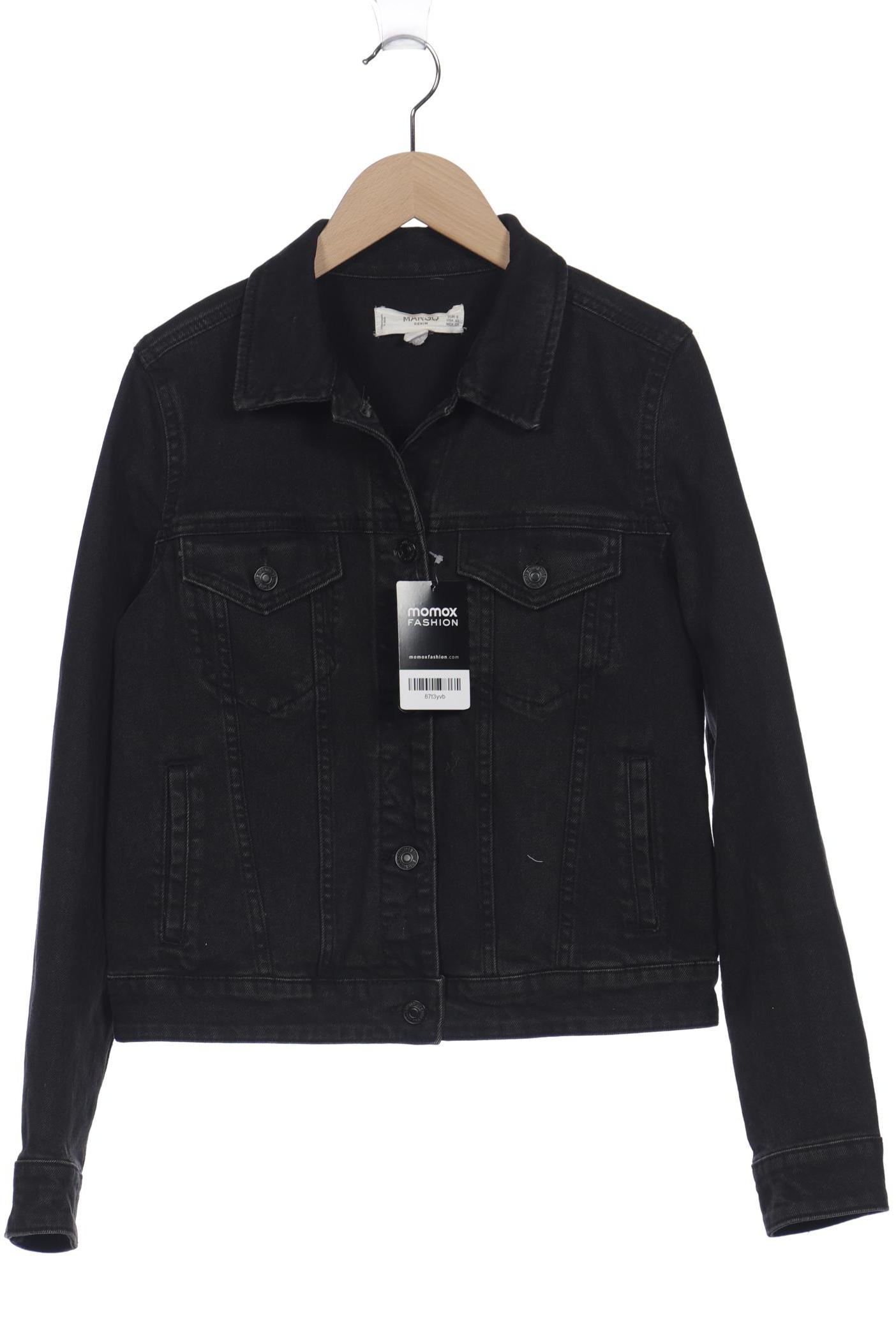 

MANGO Damen Jacke, schwarz