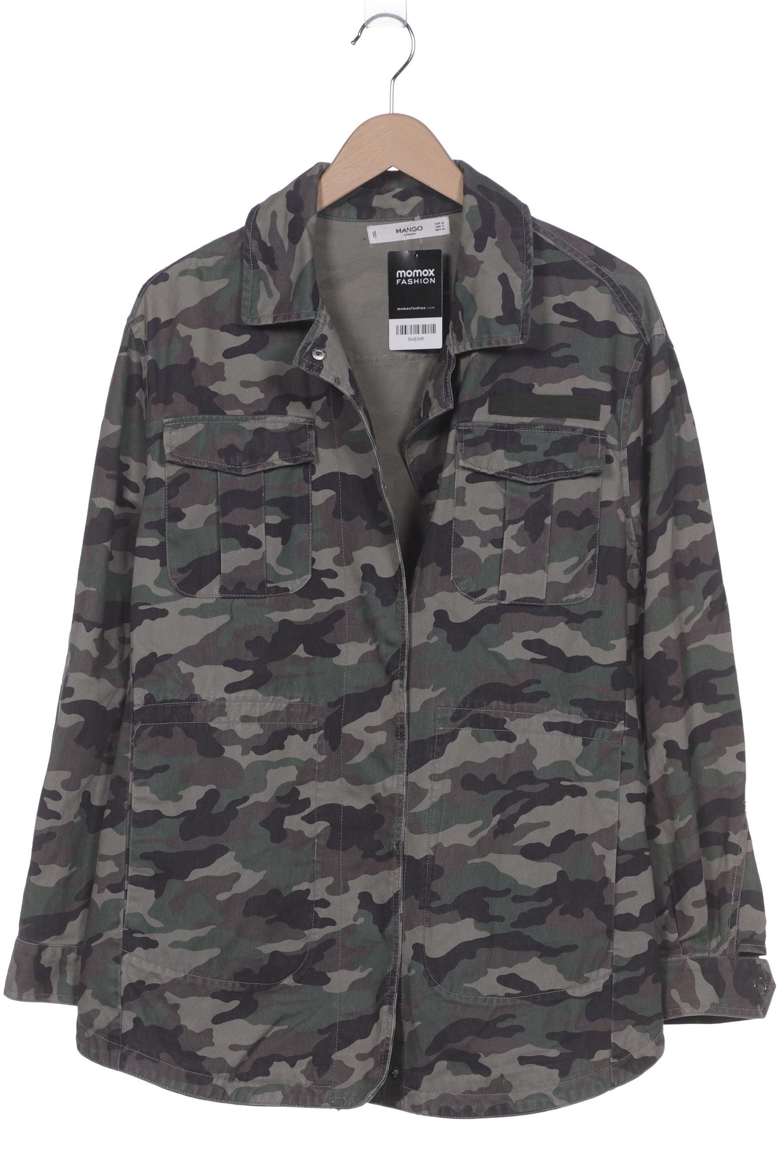 

Mango Damen Jacke, grün, Gr. 38