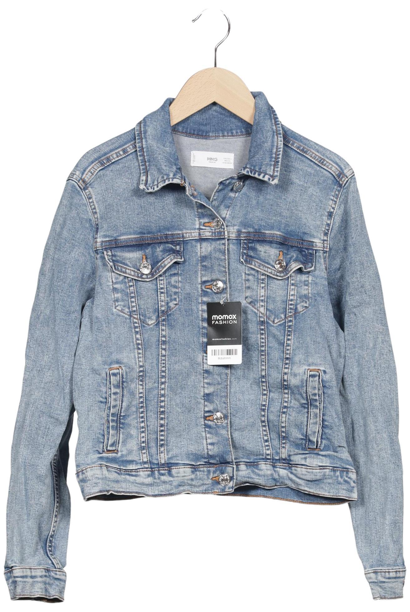 

Mango Damen Jacke, hellblau, Gr. 36