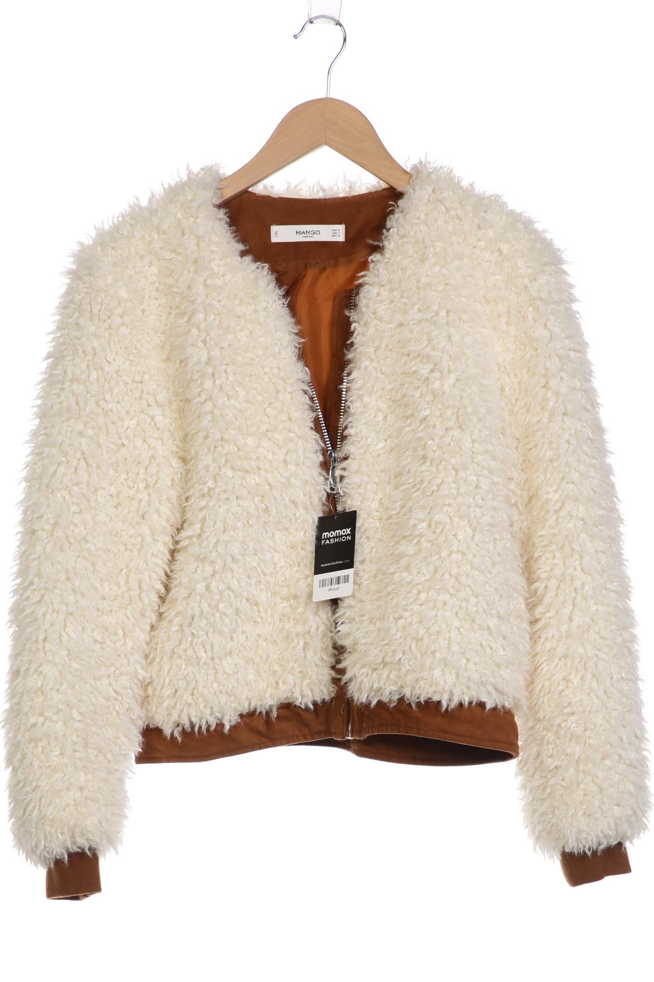

Mango Damen Jacke, weiß, Gr. 38
