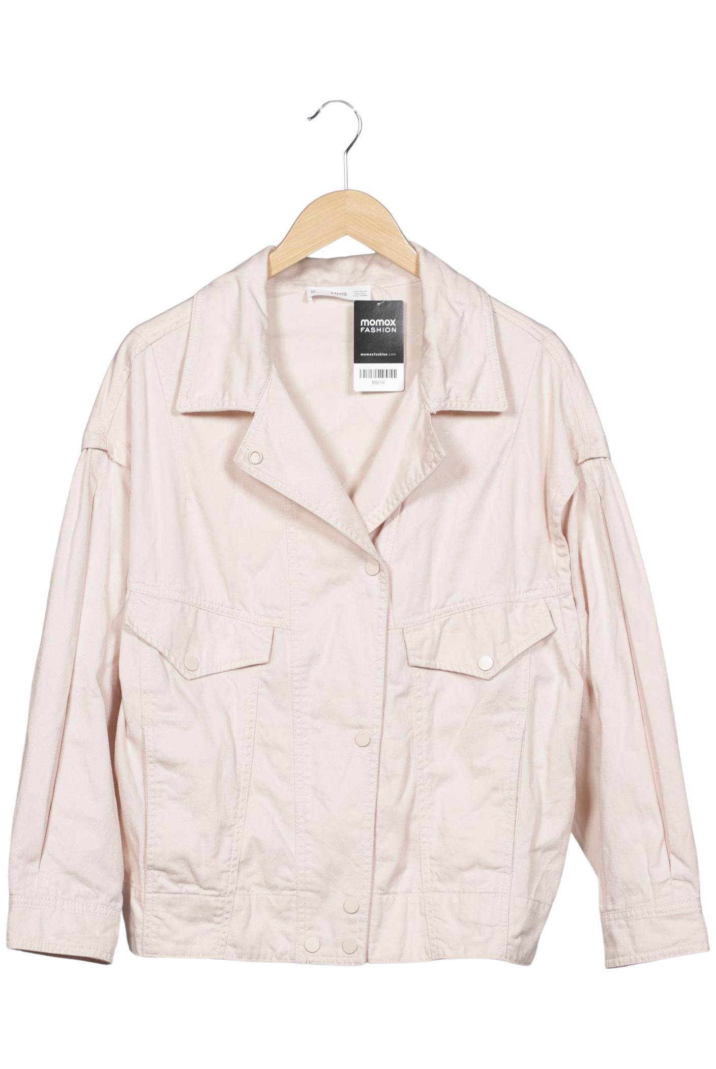 

Mango Damen Jacke, beige, Gr. 34