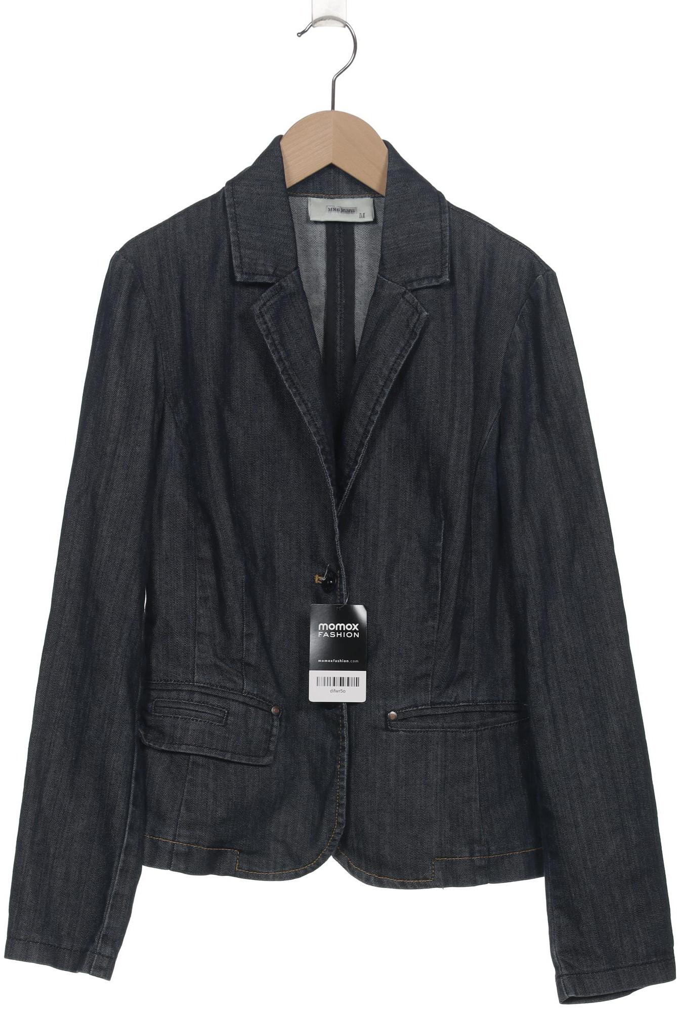 

Mango Damen Jacke, marineblau, Gr. 38