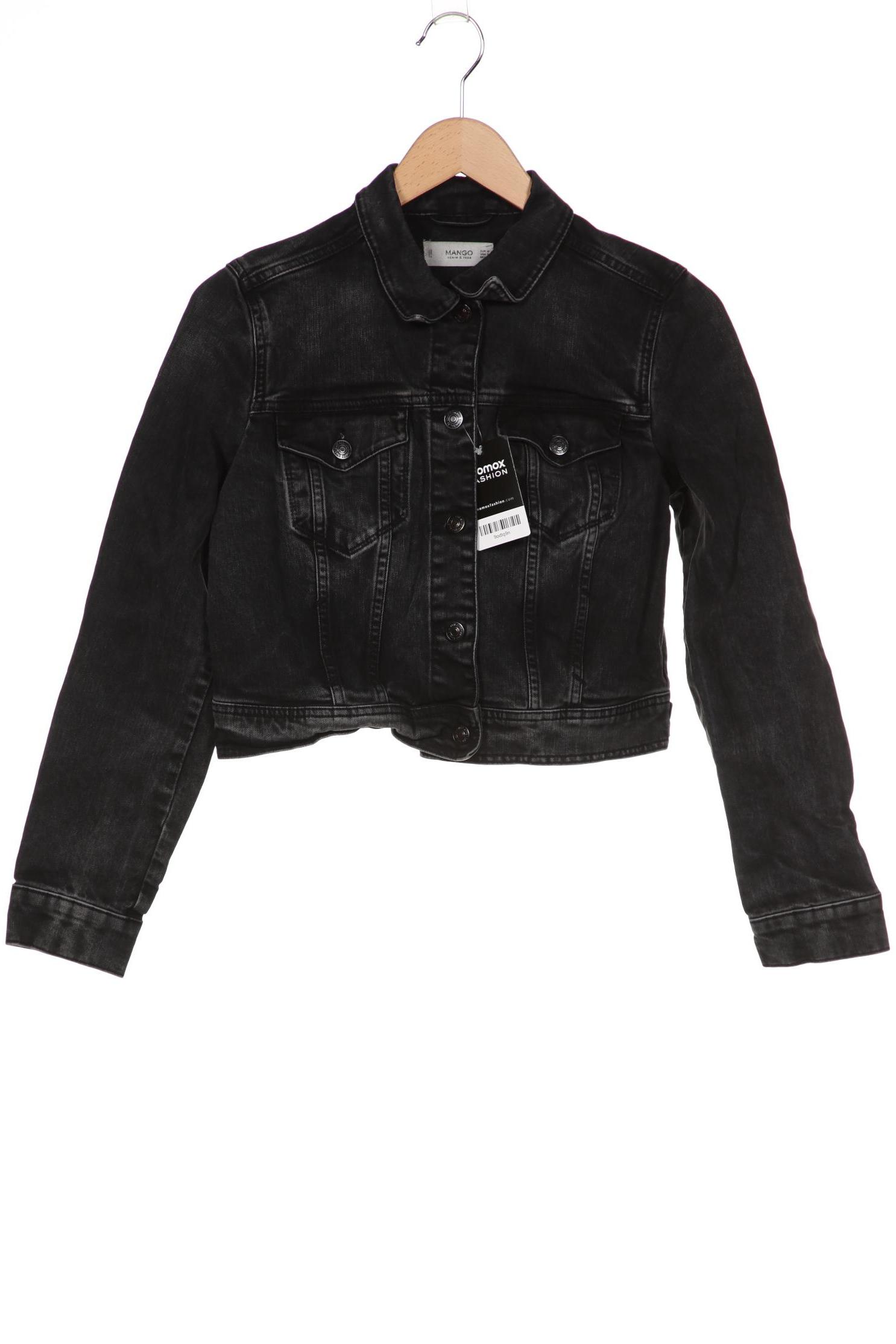 

MANGO Damen Jacke, schwarz