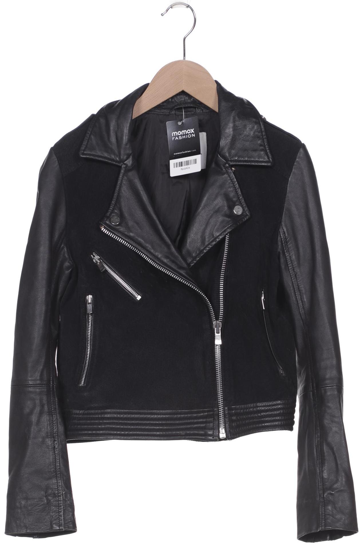 

MANGO Damen Jacke, schwarz
