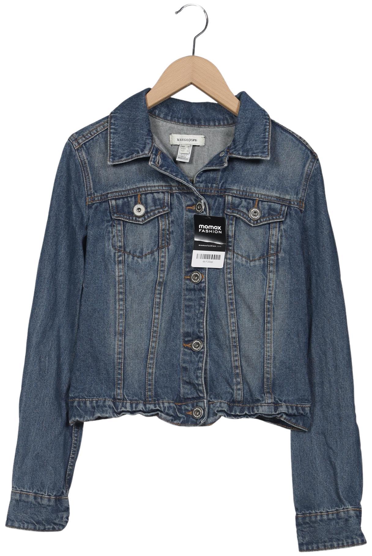 

Mango Damen Jacke, blau, Gr. 38