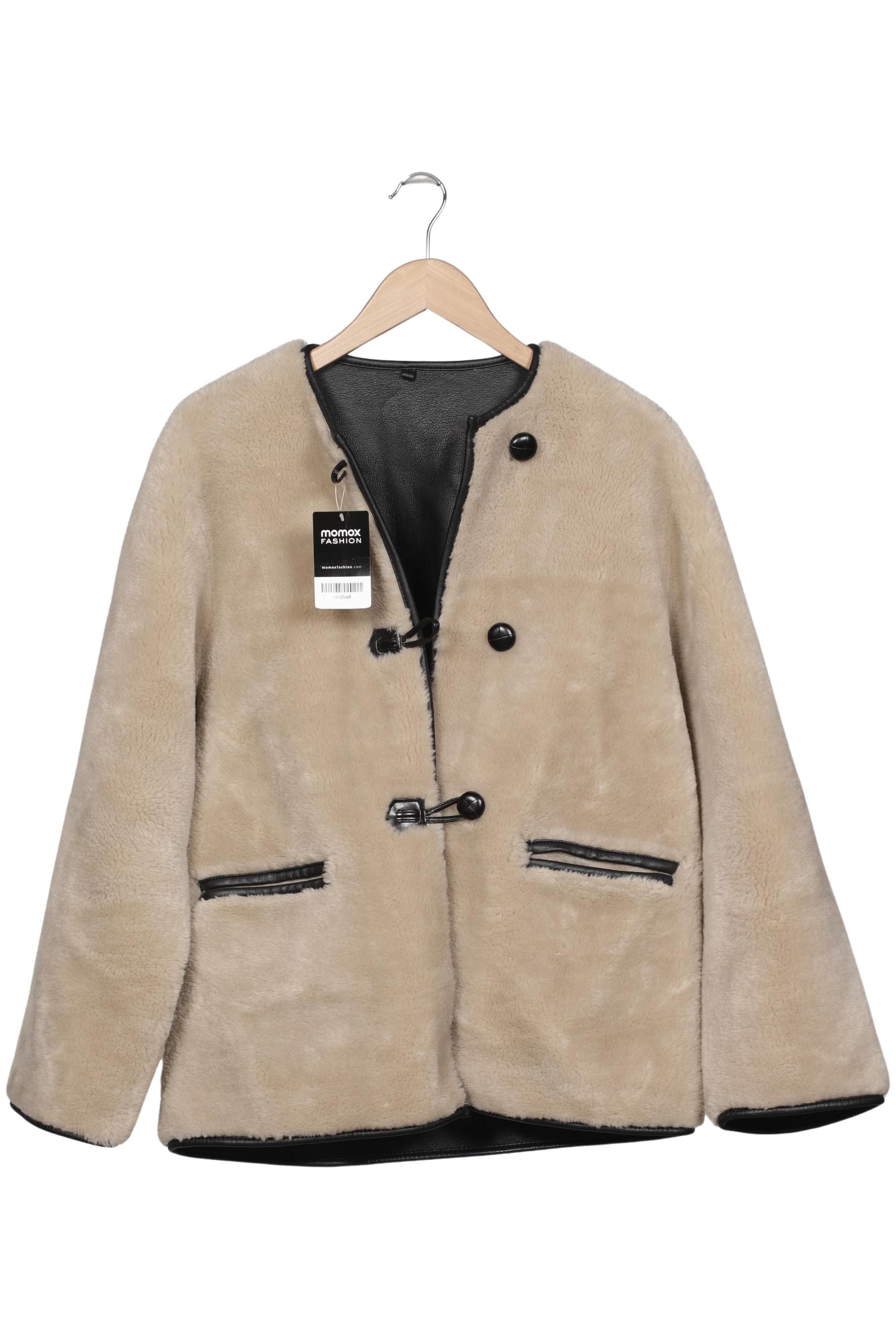 

Mango Damen Jacke, beige, Gr. 38