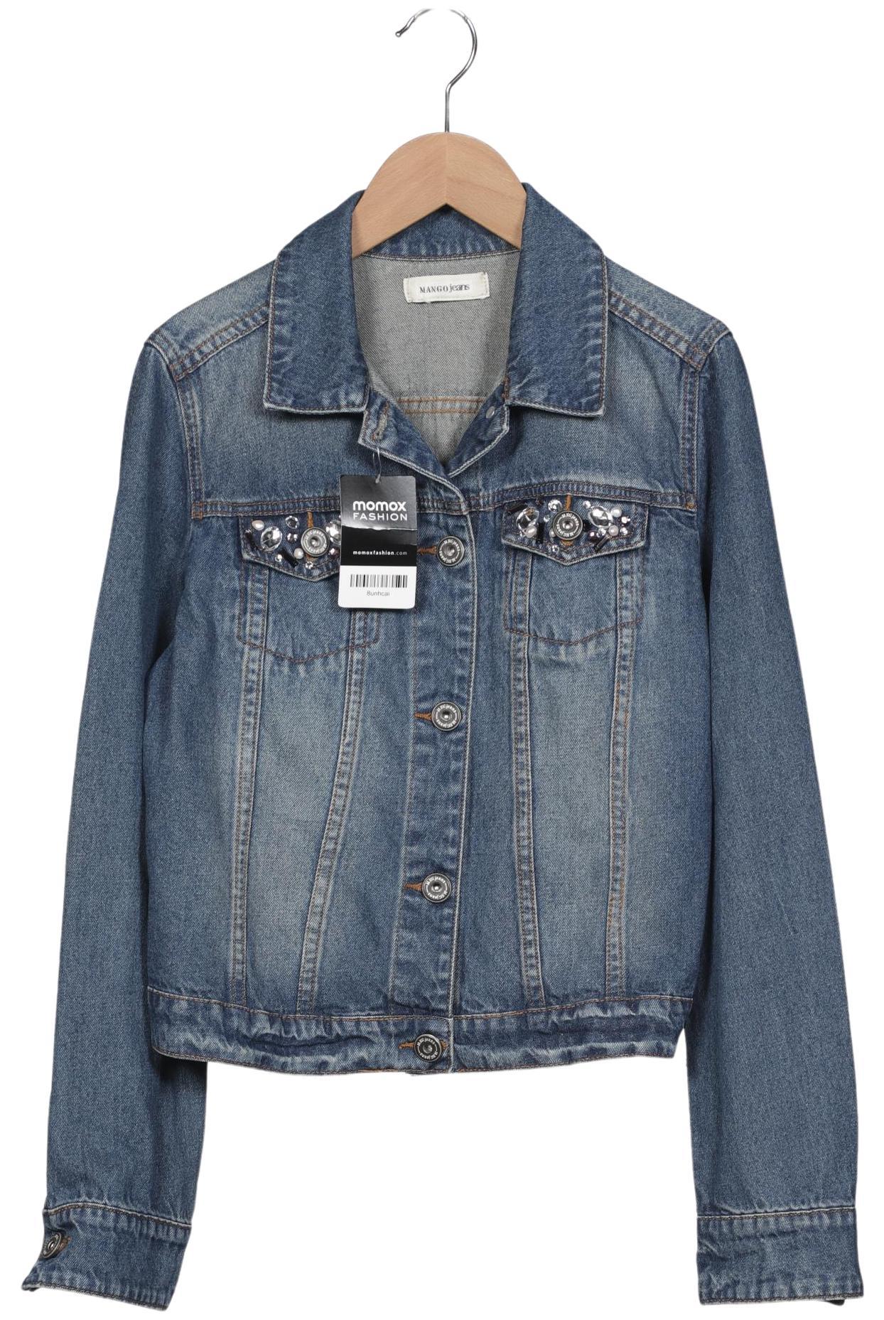 

Mango Damen Jacke, blau, Gr. 42