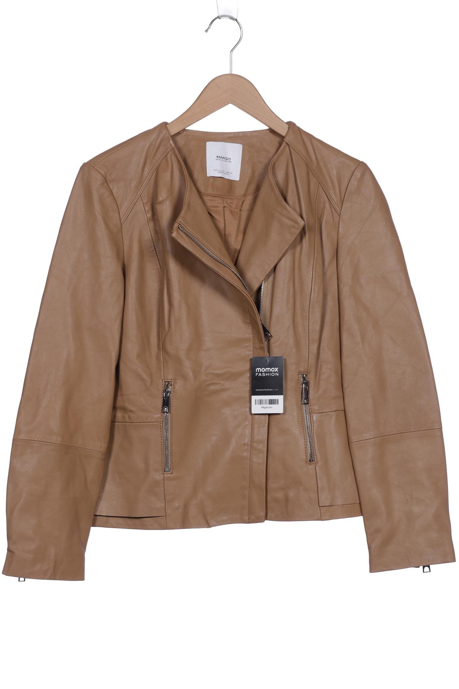 

Mango Damen Jacke, beige, Gr. 42