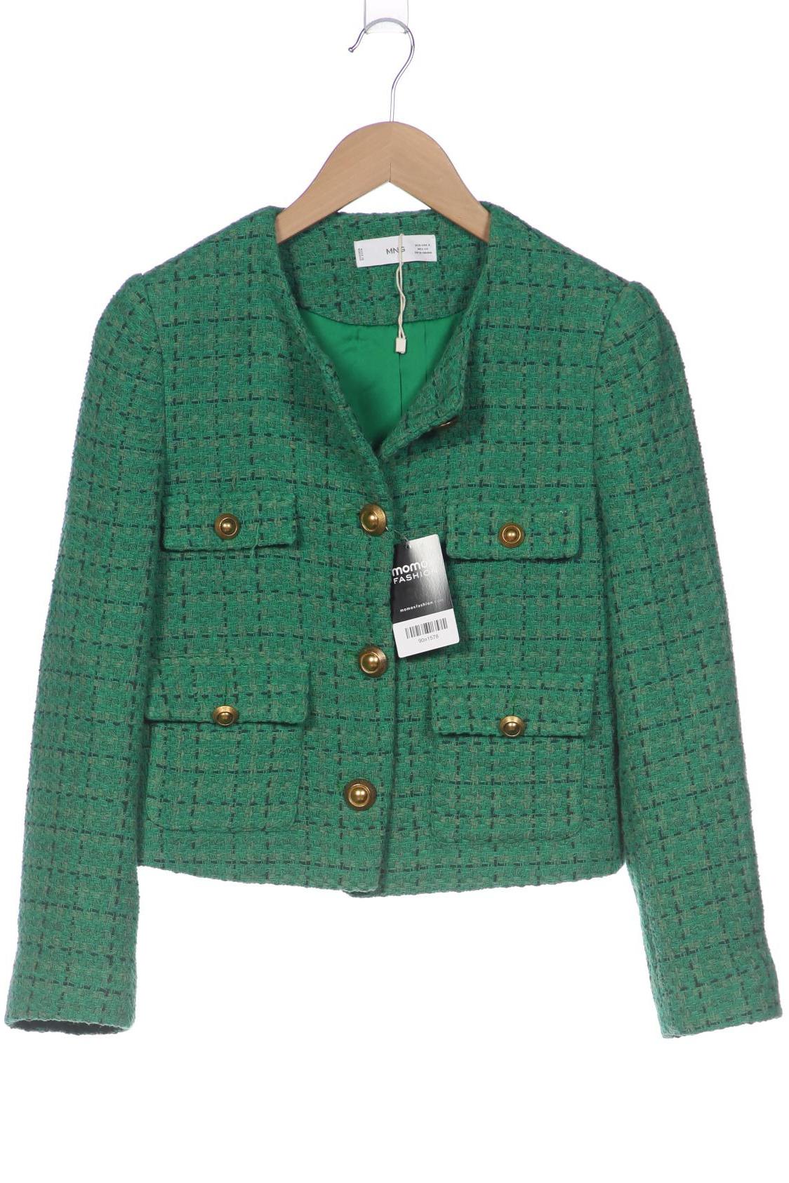 

Mango Damen Jacke, grün, Gr. 36