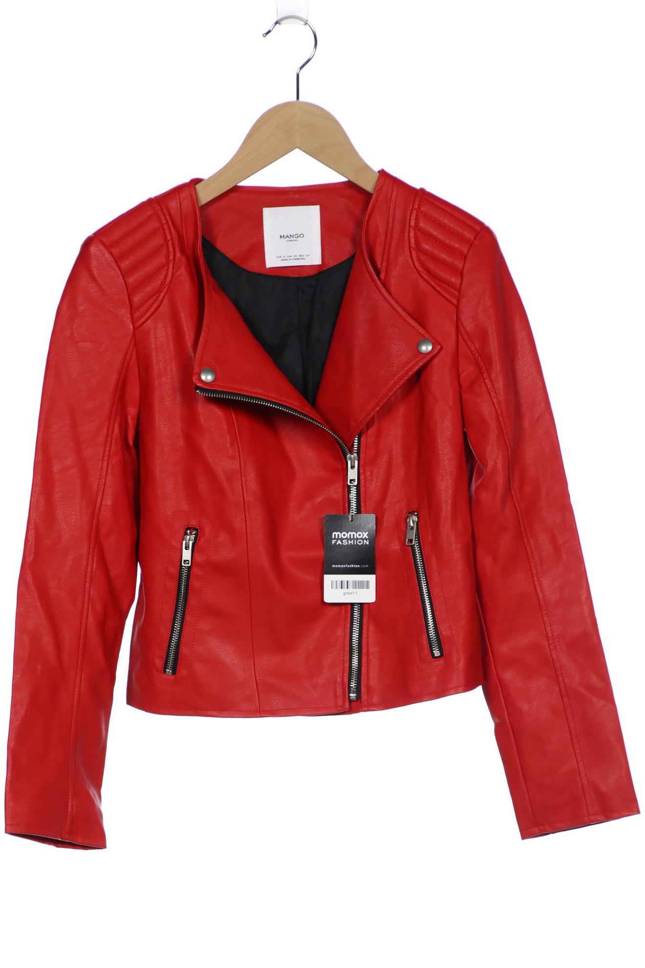 

Mango Damen Jacke, rot, Gr. 36
