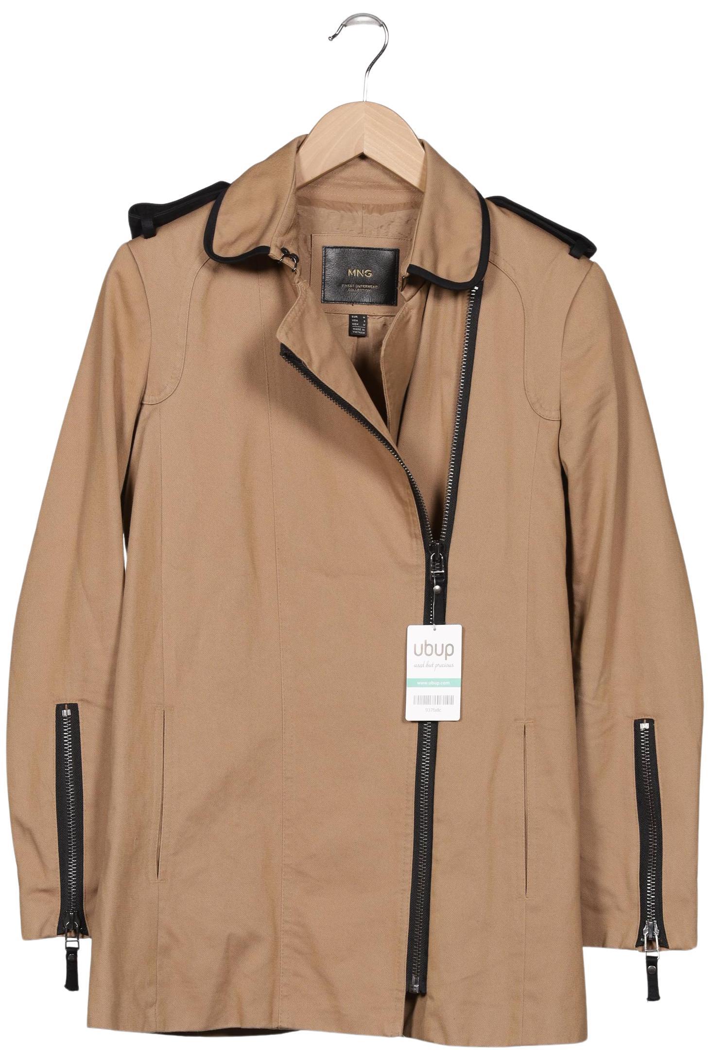 

Mango Damen Jacke, beige, Gr. 38