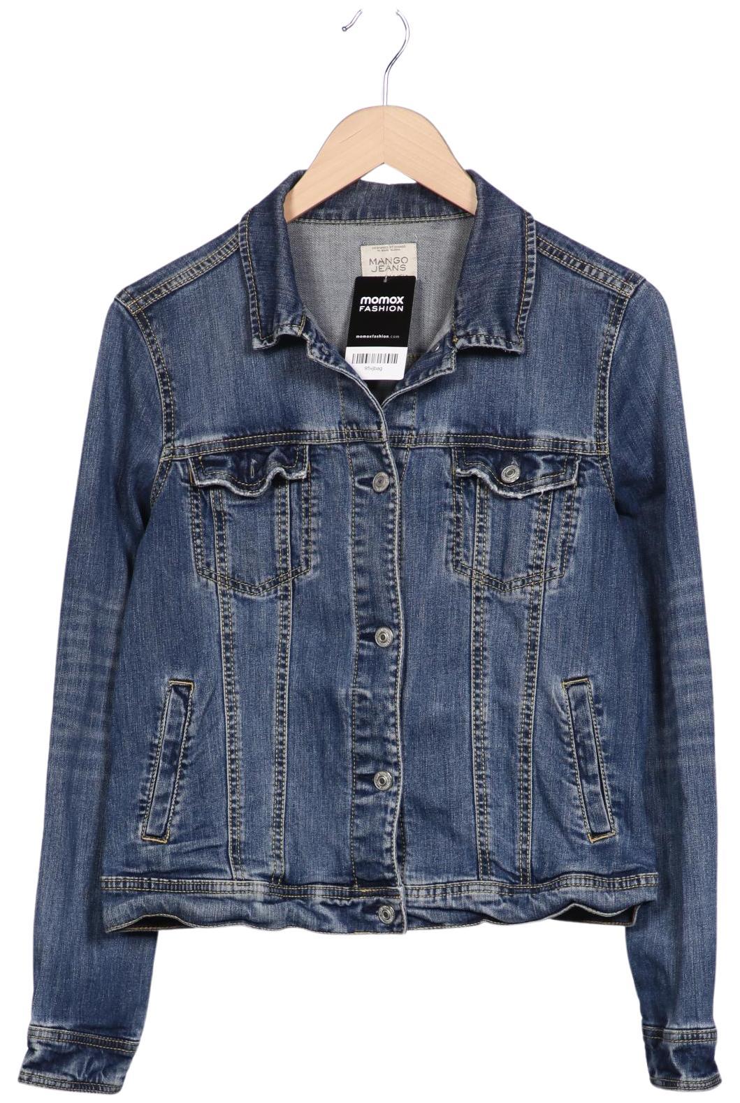 

Mango Damen Jacke, blau, Gr. 38