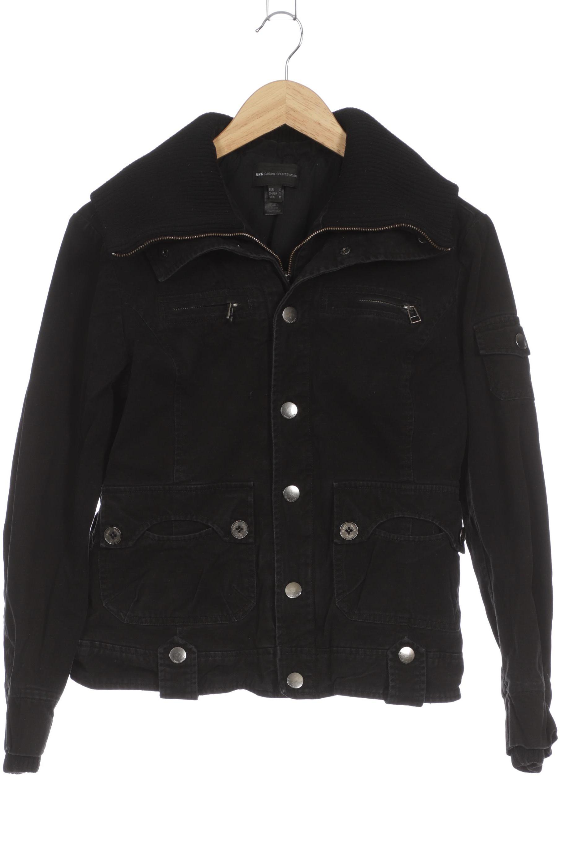 

Mango Damen Jacke, schwarz, Gr. 38