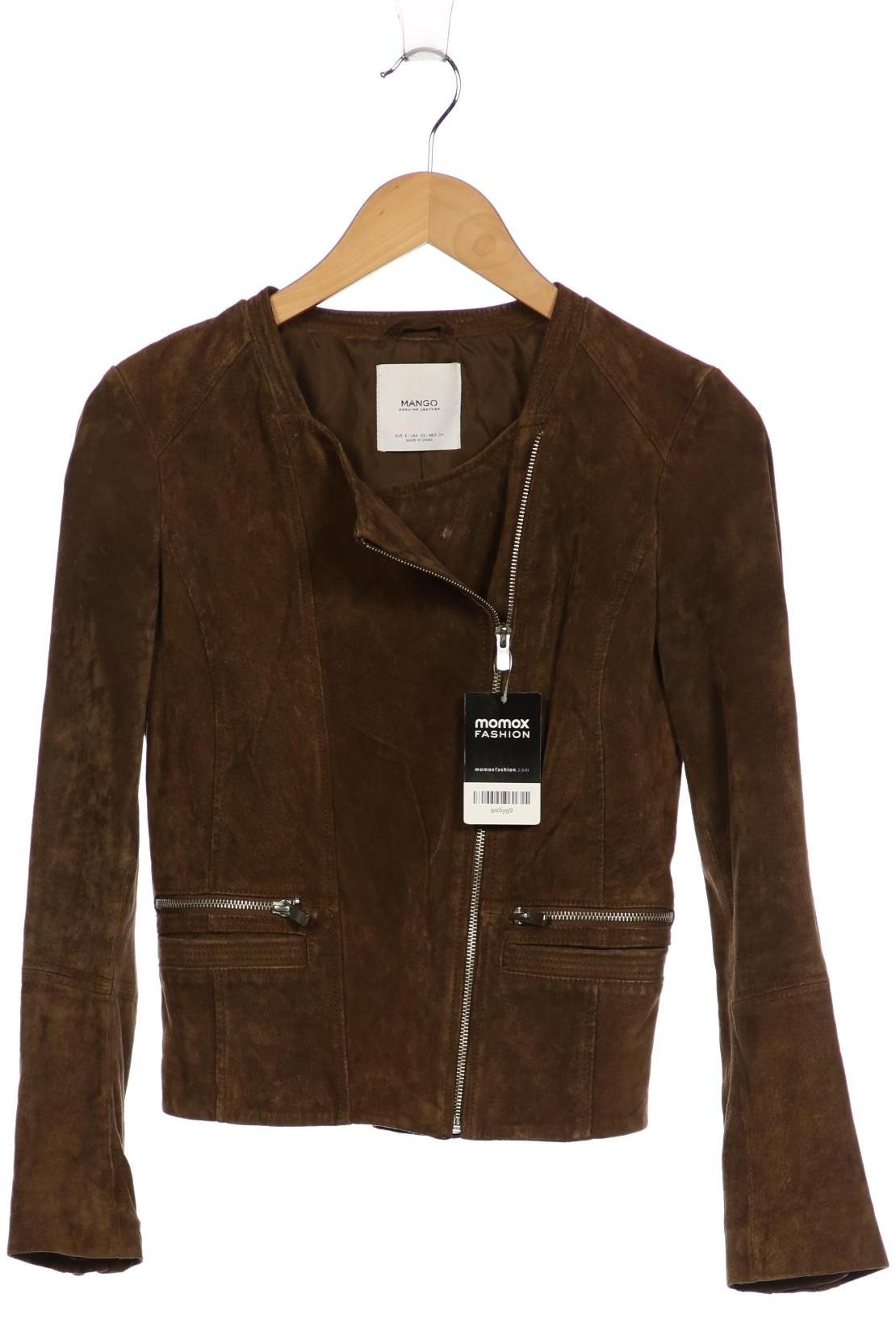 

Mango Damen Jacke, braun, Gr. 36