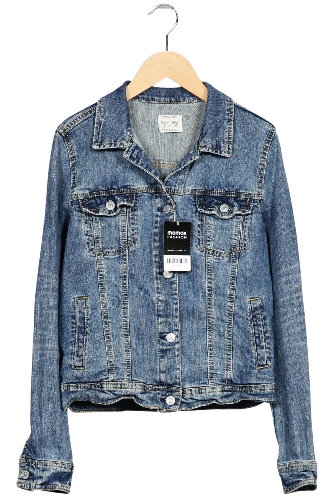 

Mango Damen Jacke, blau, Gr. 36