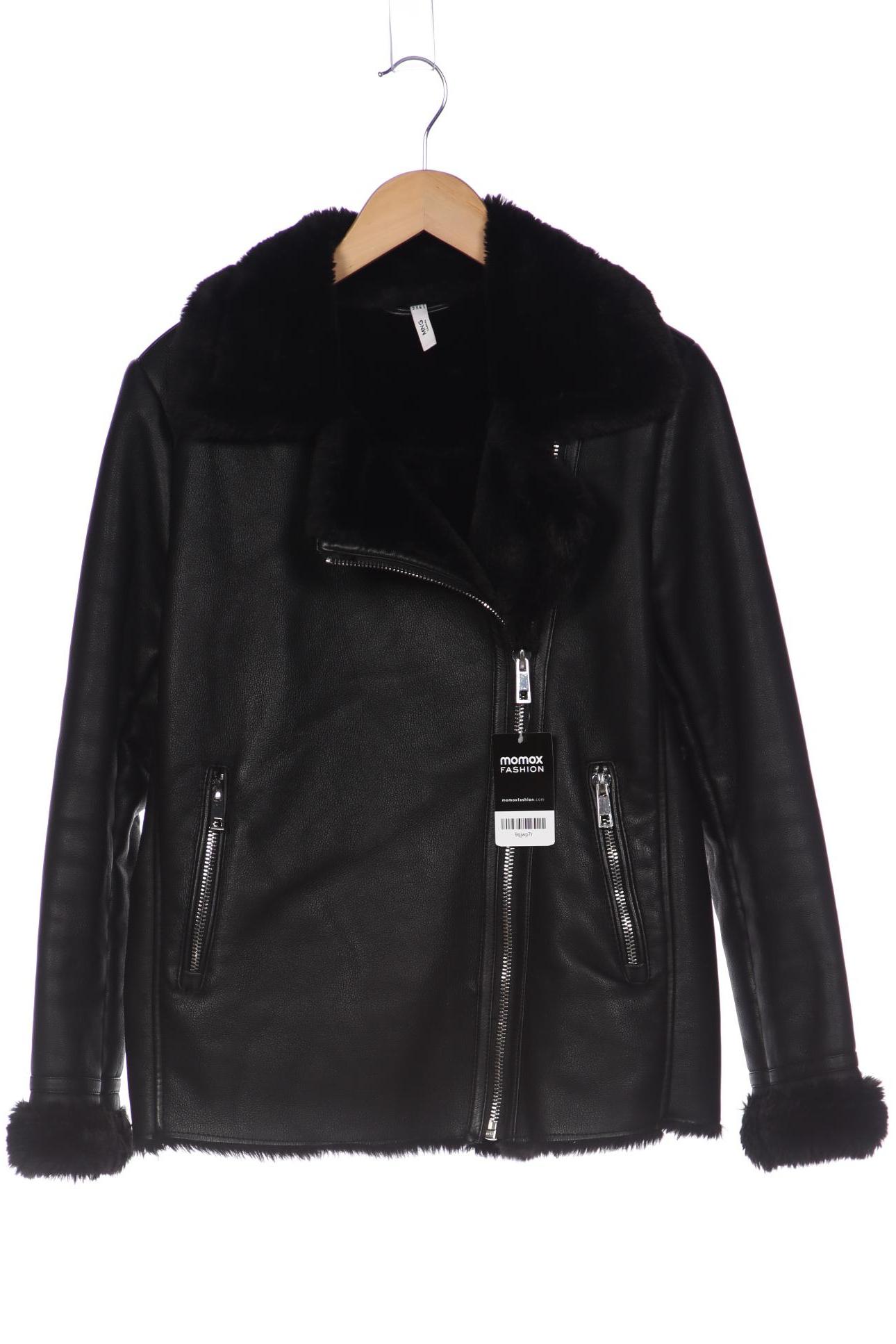 

MANGO Damen Jacke, schwarz