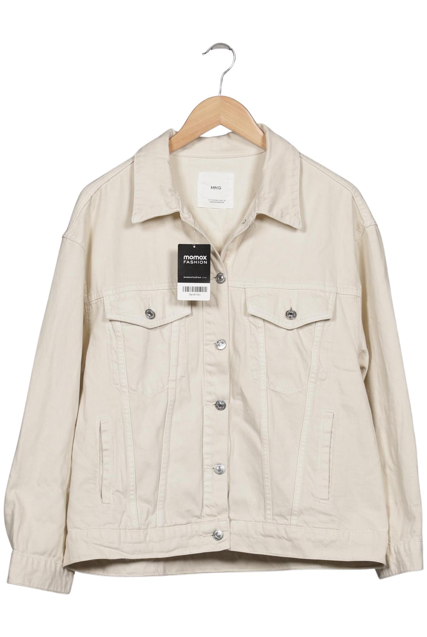 

Mango Damen Jacke, beige, Gr. 38