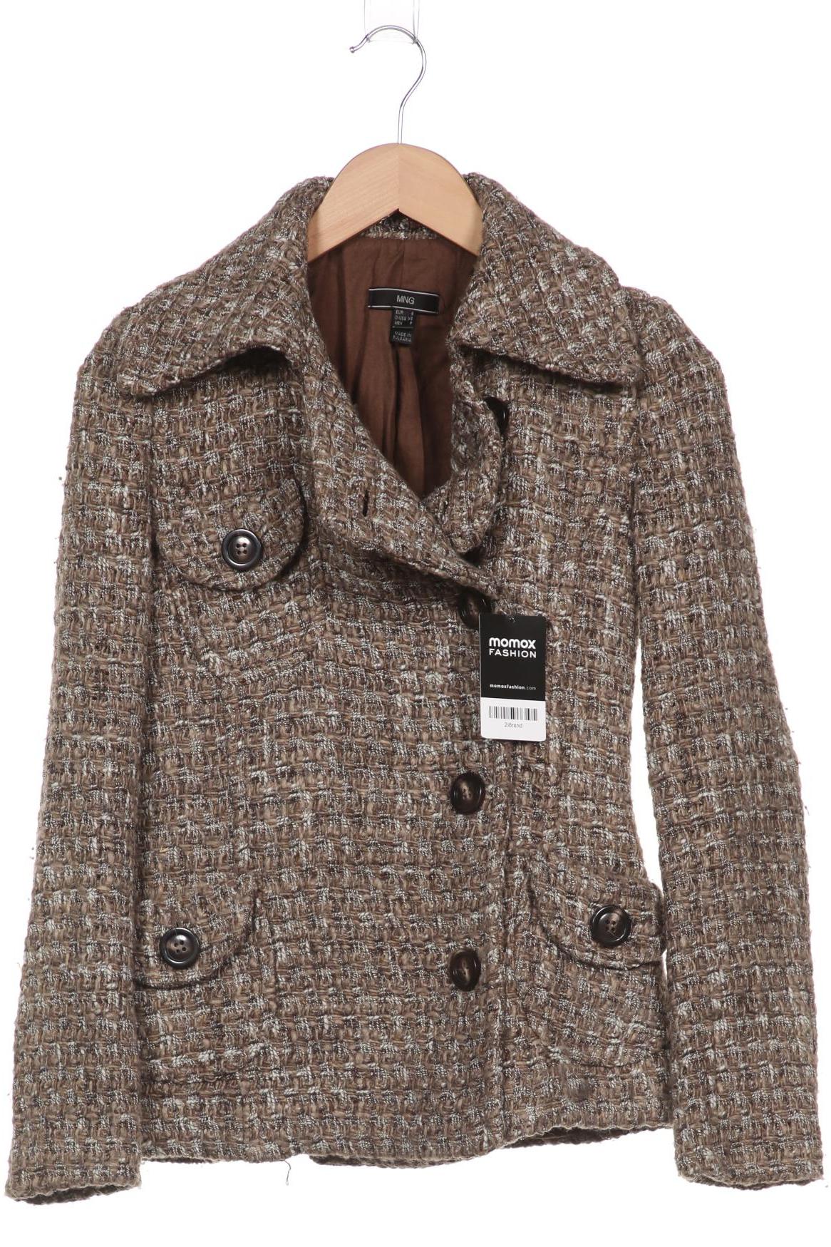 

Mango Damen Jacke, braun, Gr. 34