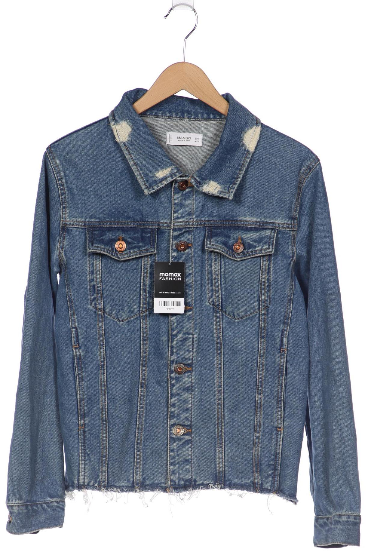 

Mango Damen Jacke, blau, Gr. 42
