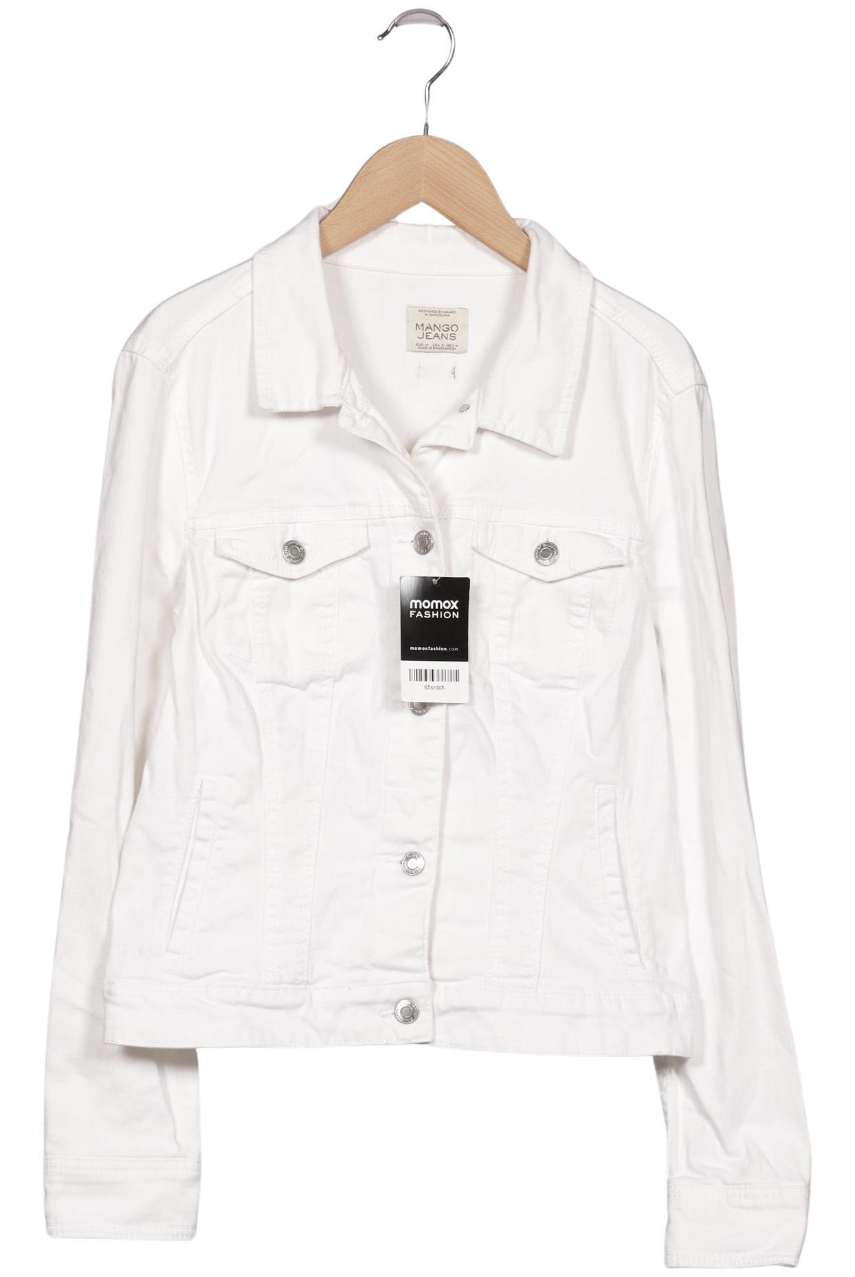 

Mango Damen Jacke, weiß, Gr. 38