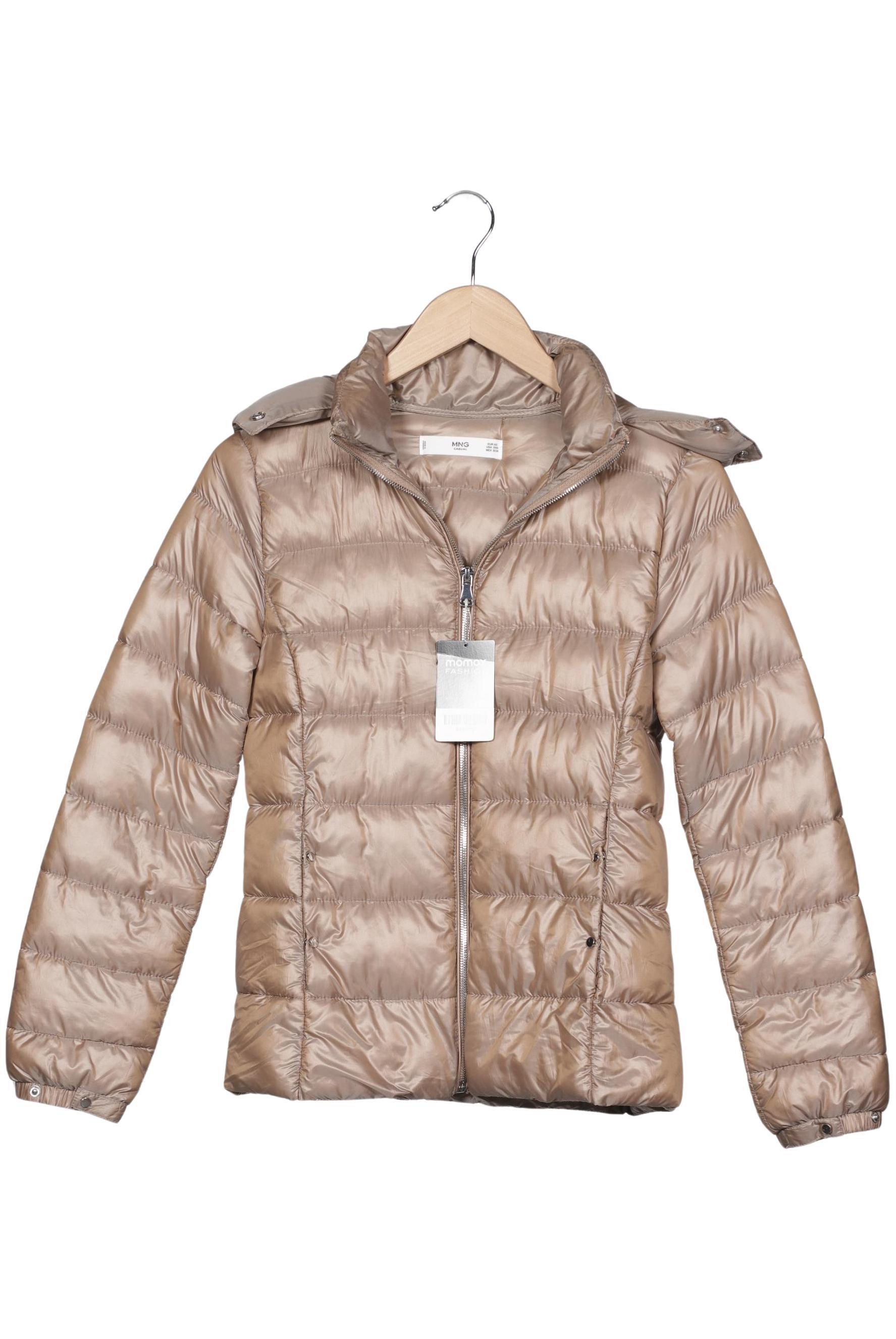 

Mango Damen Jacke, beige, Gr. 34