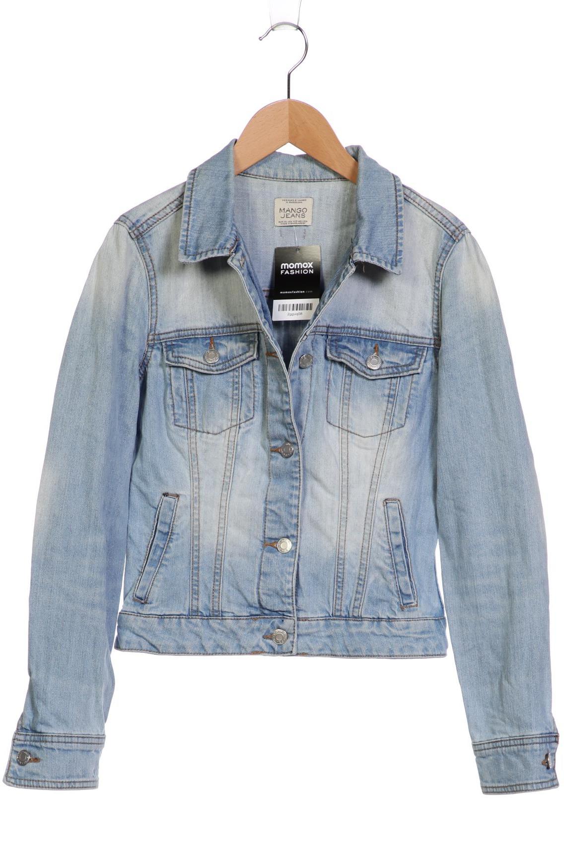 

Mango Damen Jacke, hellblau, Gr. 34