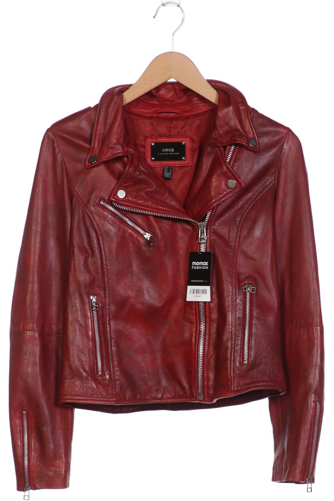 

MANGO Damen Jacke, bordeaux