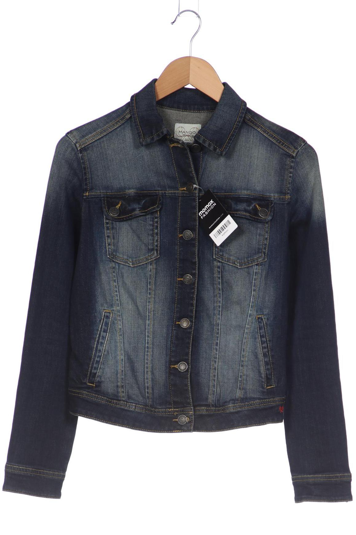 

Mango Damen Jacke, blau, Gr. 36
