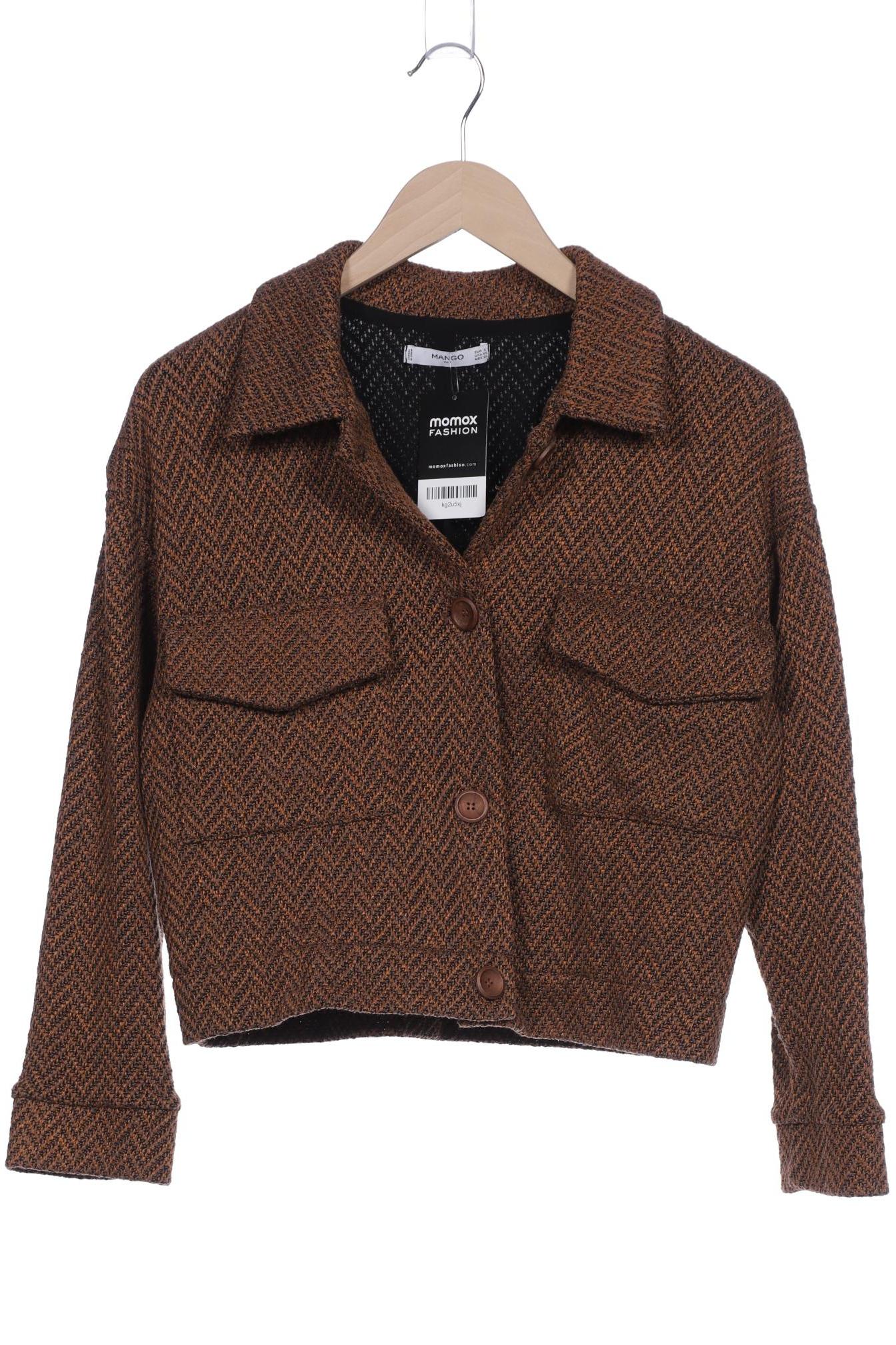 

Mango Damen Jacke, braun, Gr. 36