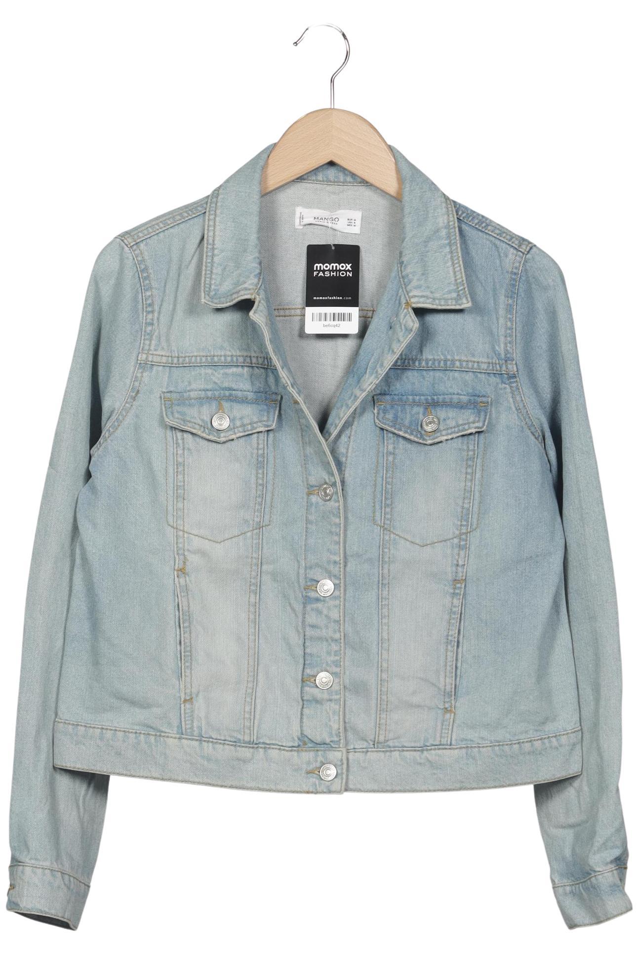 

Mango Damen Jacke, hellblau, Gr. 38
